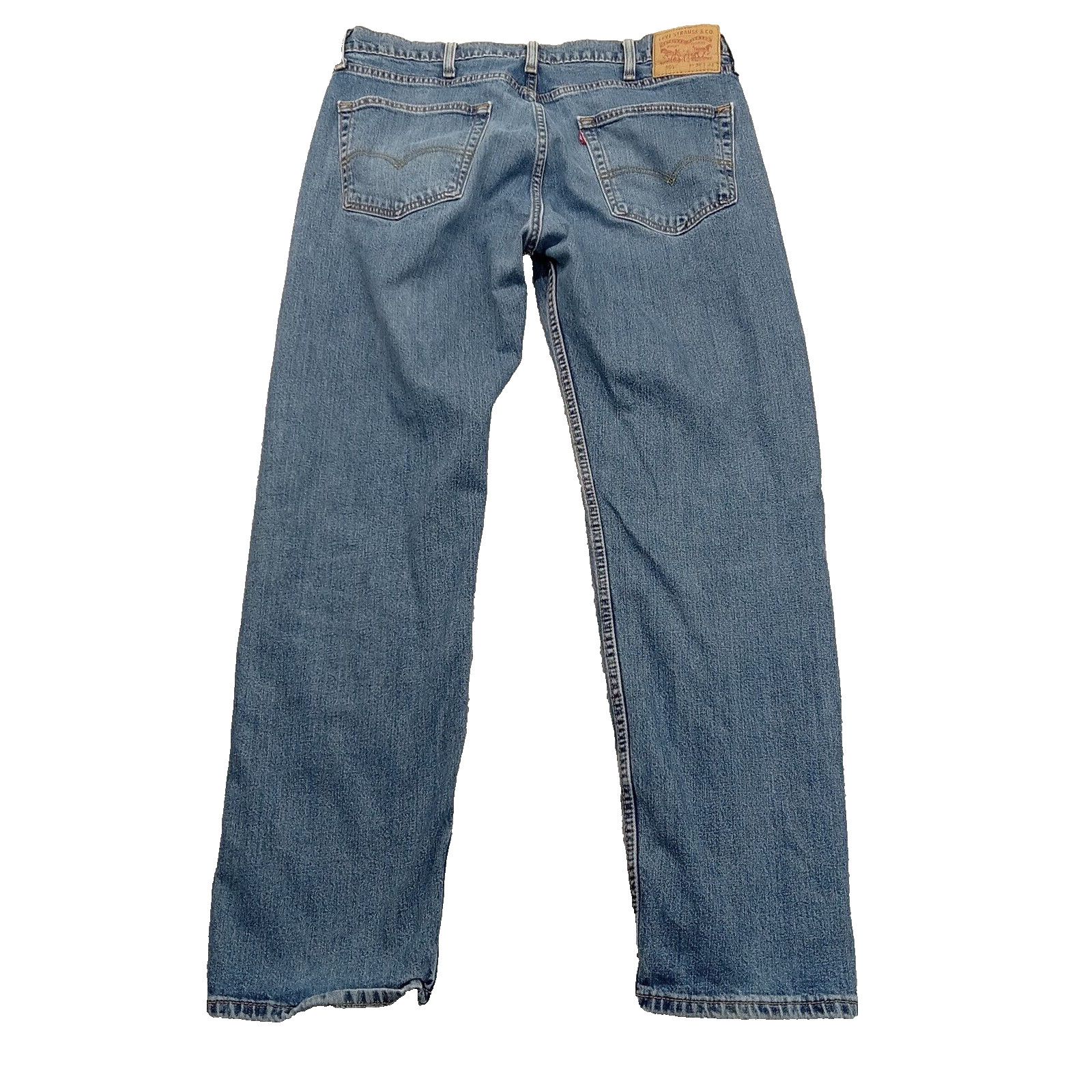Levi's Levi's 505 Jeans 38 X 32 Western Red Tab Blue Denim Straight Size US 38 / EU 54 - 2 Thumbnail