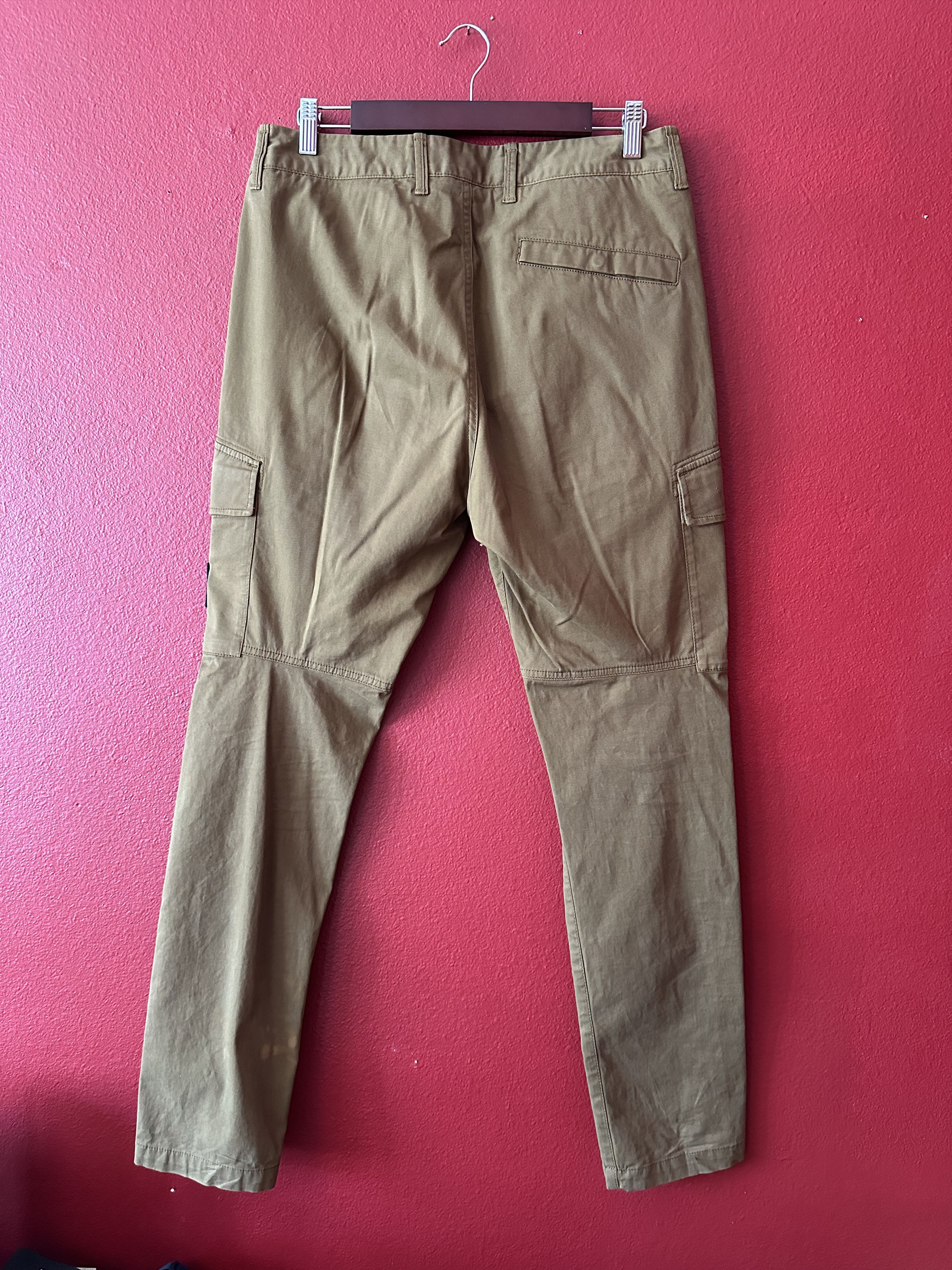 Stone Island Stone Island Type Re-T Tobacco Brown Cargo Trousers Size US 30 / EU 46 - 2 Thumbnail