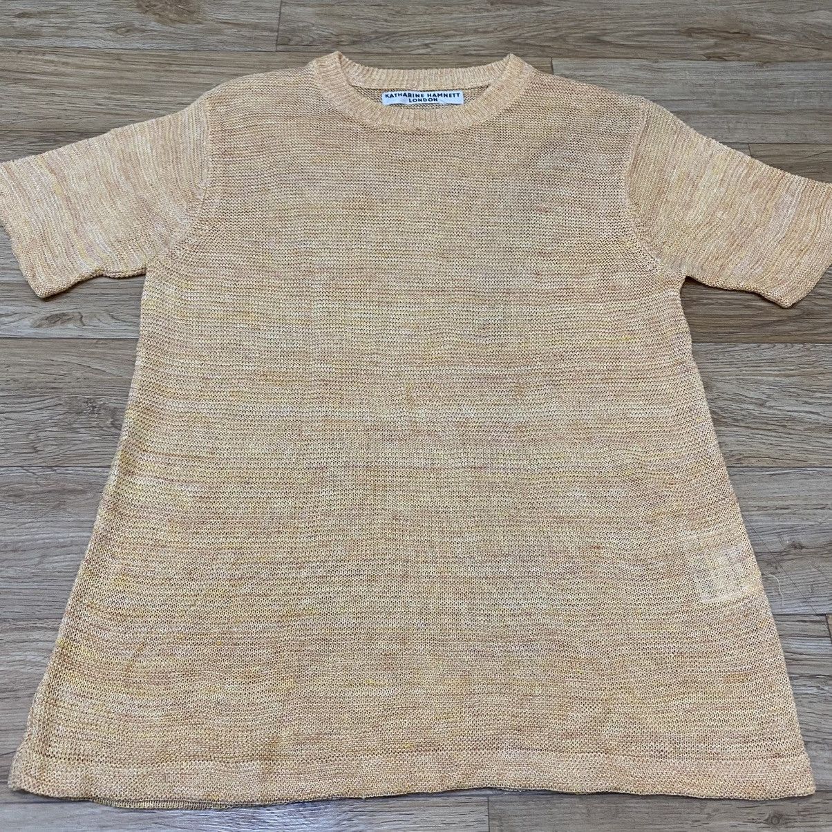 Katharine Hamnett London 2000s Khatharine hammnett - Knit Lusi Tee Size S / US 4 / IT 40 - 8 Thumbnail