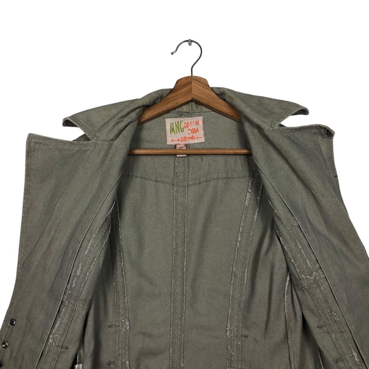 Japanese Brand 📌Vintage Cropped Biker Jacket Guarana Soda Bondage Design Size US L / EU 52-54 / 3 - 16 Thumbnail
