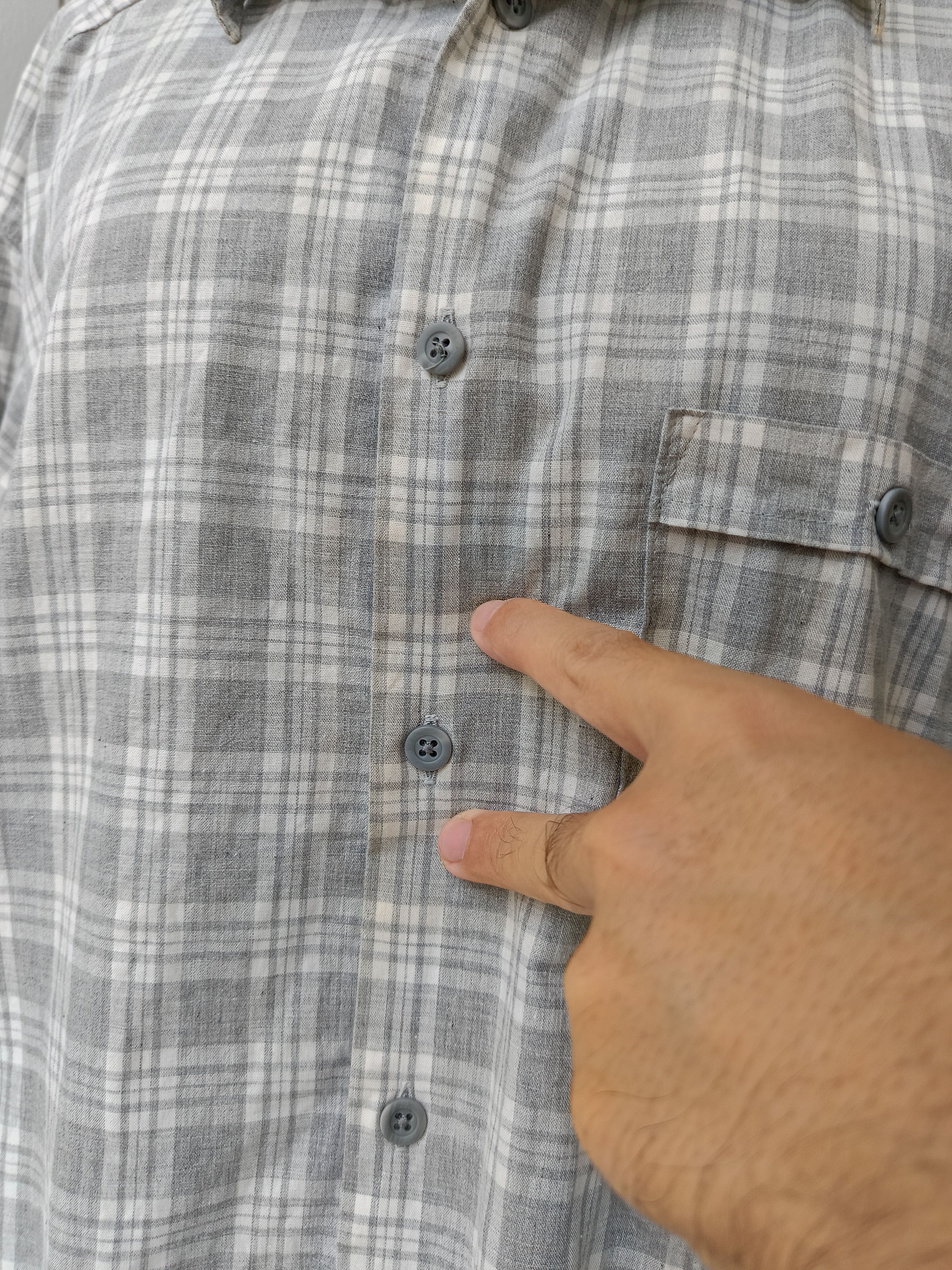 Yohji Yamamoto A.A.R Yohji Yamamoto D'urban Japan plaid check shirt Size US M / EU 48-50 / 2 - 9 Thumbnail