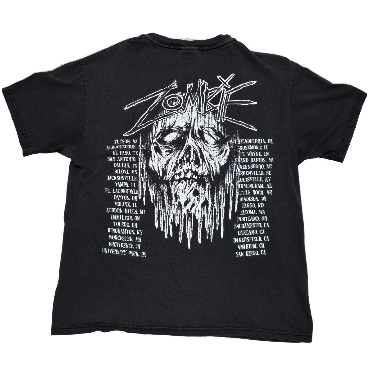 Vintage Vintage 1998 Rob Zombie Hellbilly Deluxe Tour Shirt Size US M / EU 48-50 / 2 - 2 Thumbnail