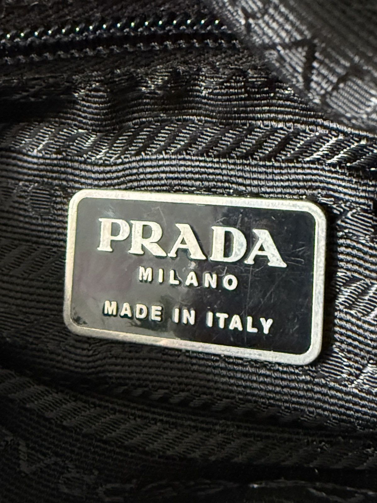 Prada Vintage Prada Black Medium Crossbody Sling Bag Size ONE SIZE - 12 Thumbnail