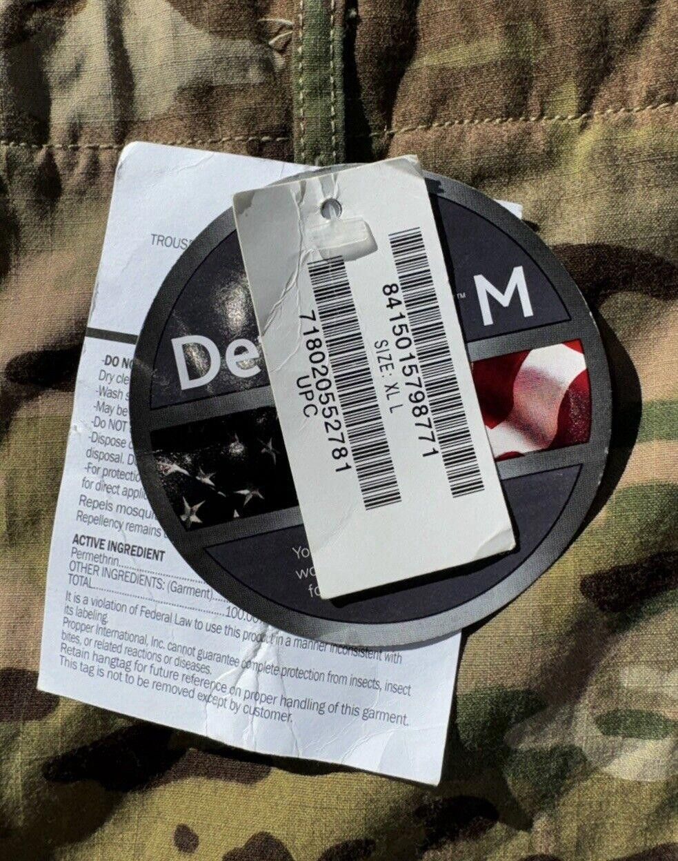 Other Defender M Camo Military Cargo Pants Baggy Y2K Sz XL Size US 36 / EU 52 - 8 Thumbnail