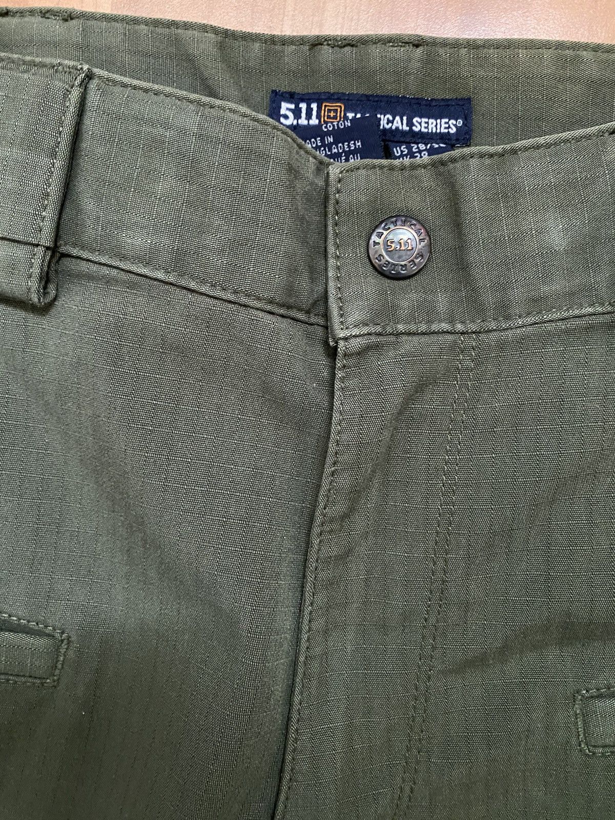 5.11 5.11 Tactical Strike Pants Men's Olive Tactical Pants Size US 28 / EU 44 - 10 Thumbnail