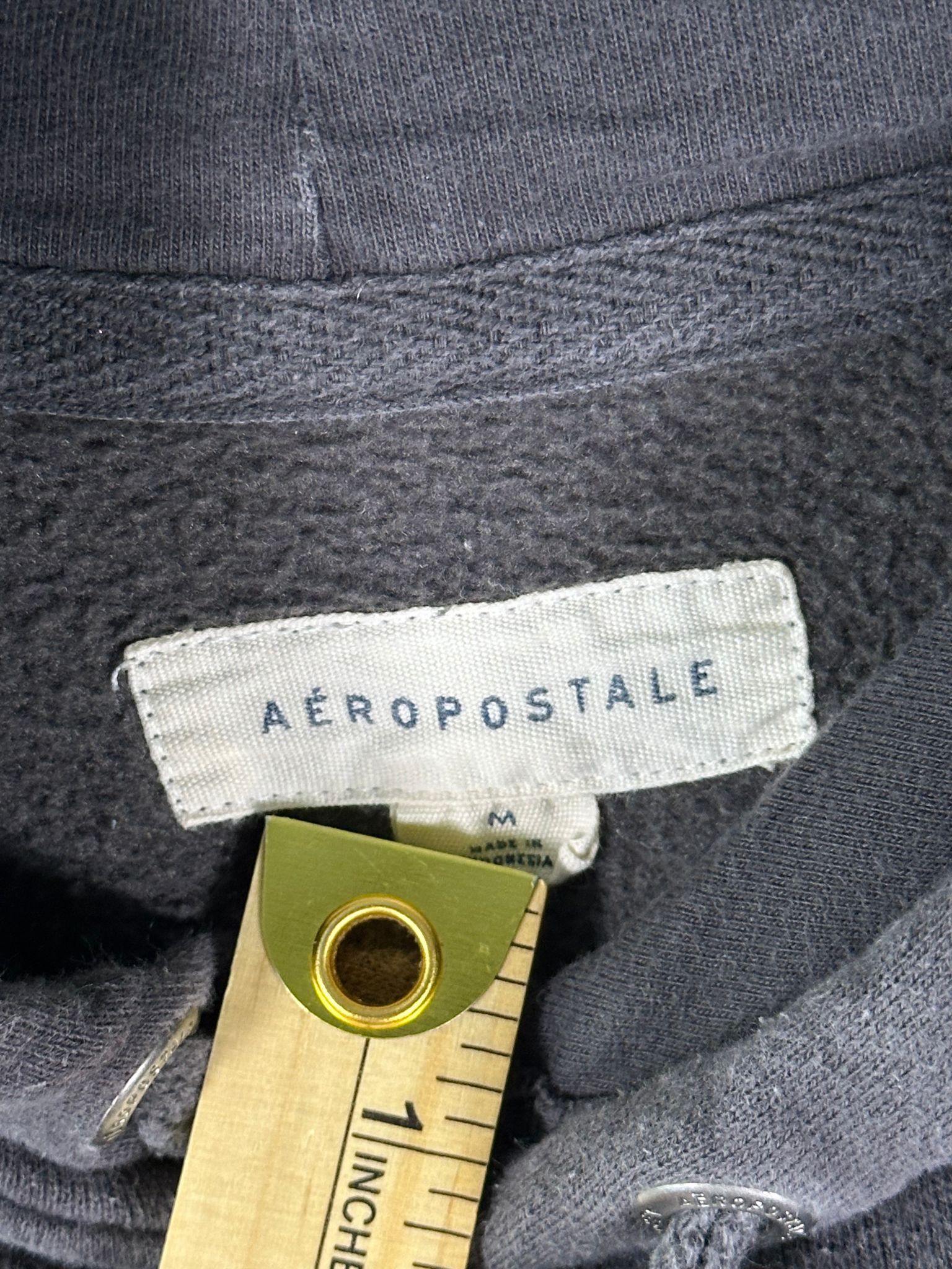 Aeropostale Aeropostale Hoodie Mens M Embroidered Purple Rose Logo Size US M / EU 48-50 / 2 - 5 Thumbnail