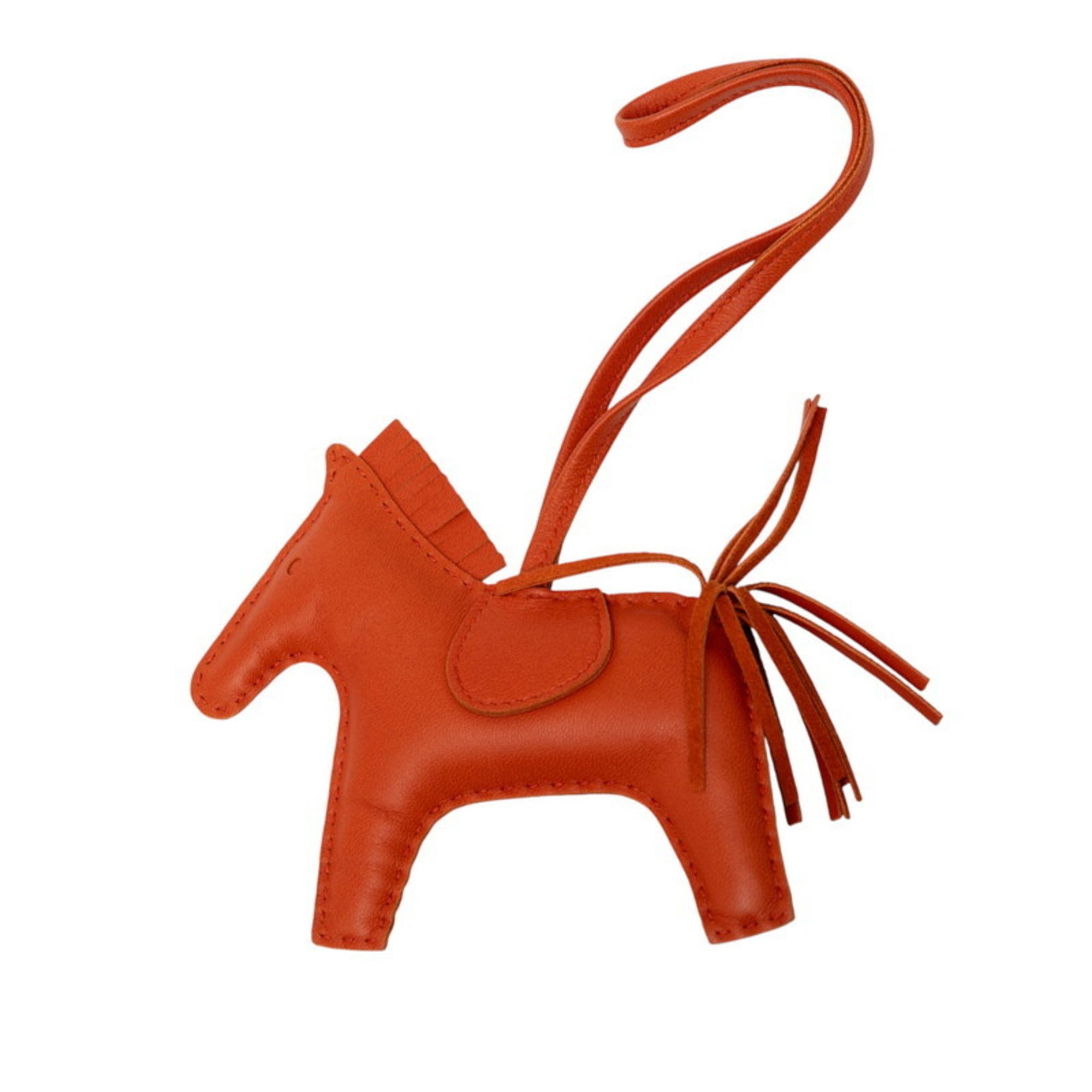 Hermes Hermès Rodeo MM Charm Cornelian Brown Anjou Milo Women's HERMES Size ONE SIZE - 1 Thumbnail