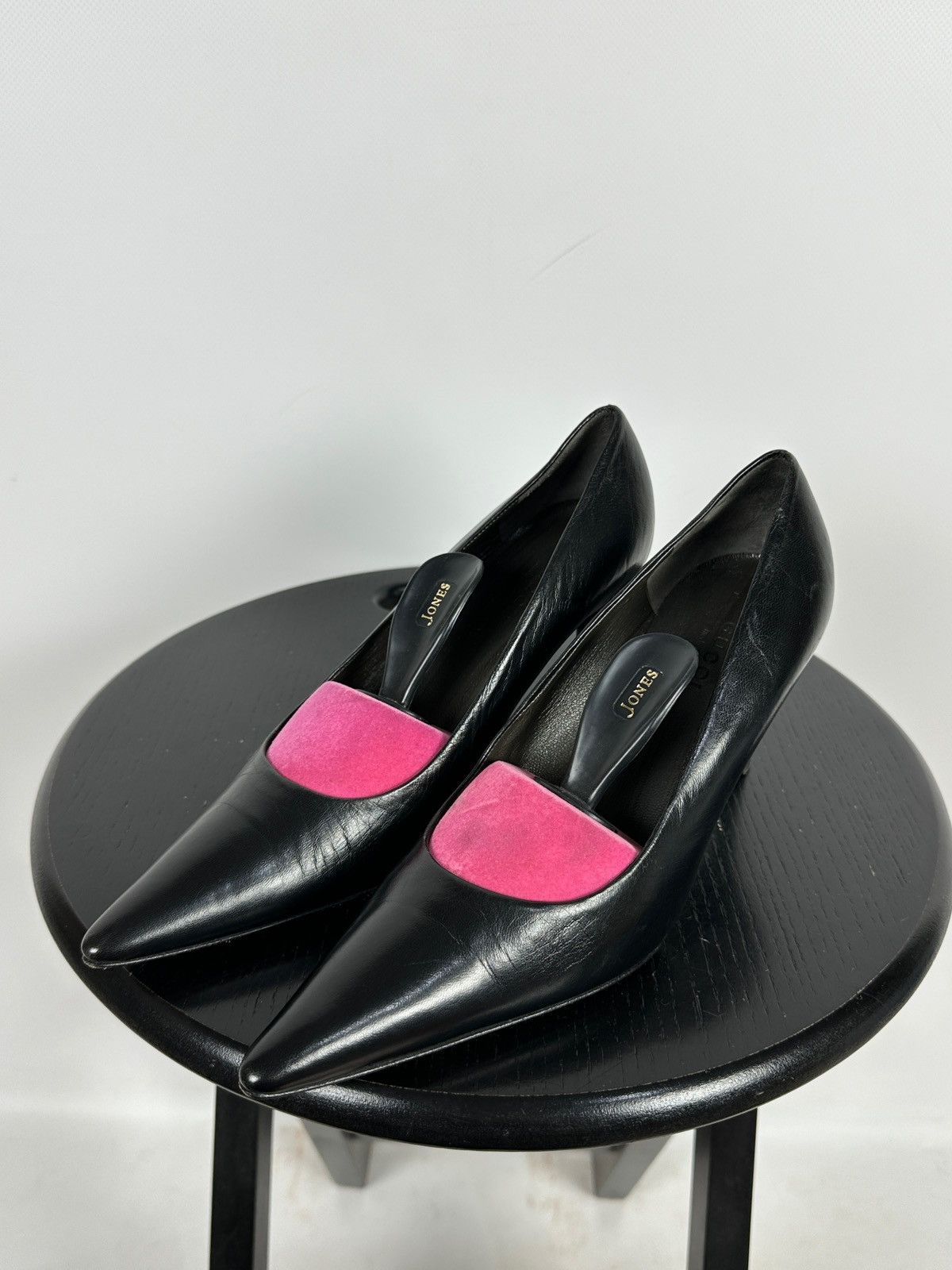 Gucci Vintage Gucci Tom Ford Era Black Leather Heels Size US 6 / IT 36 - 1 Thumbnail