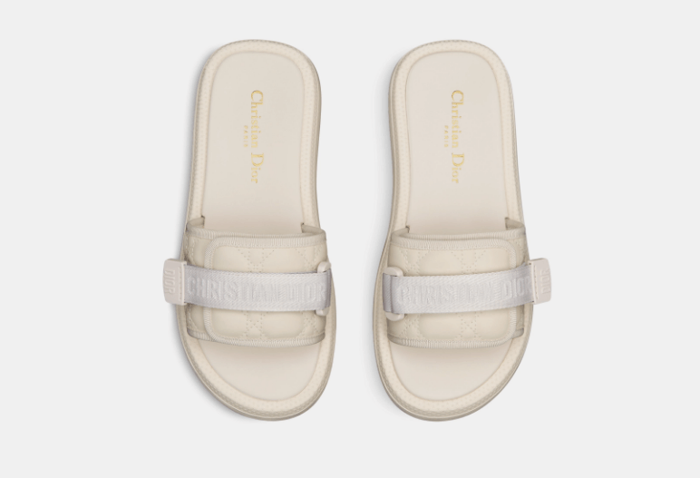 Dior o1w1db10725 KCO041 Evolution Slides in White Size US 8 / IT 38 - 3 Thumbnail