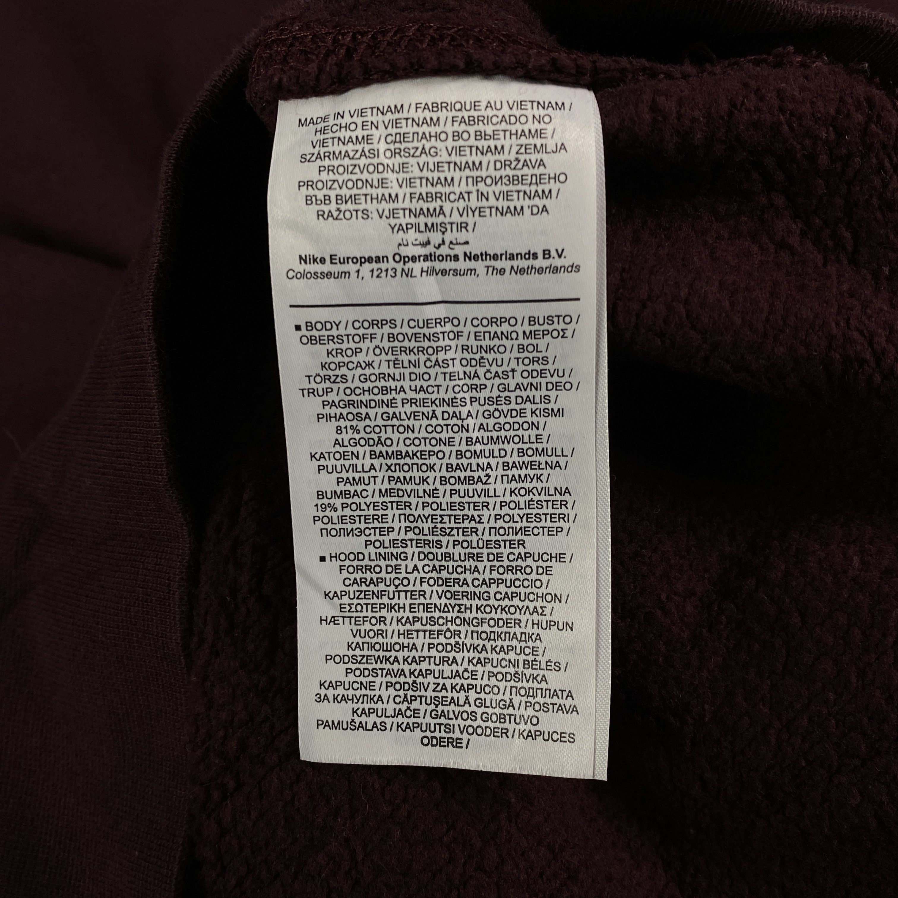 Nike Men’s Hoodie Nike Vintage Size L Red Size US L / EU 52-54 / 3 - 5 Thumbnail