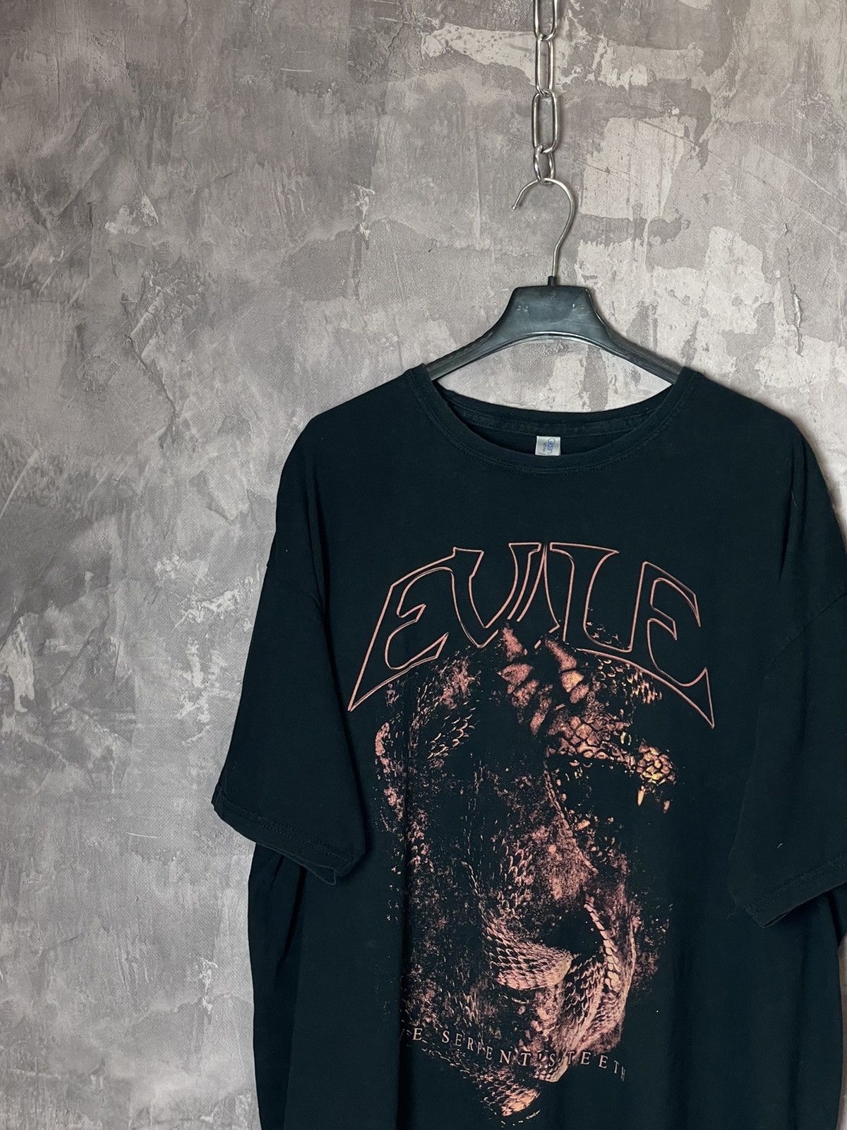 Band Tees × Vintage Evile vintage band tour t shirt dark metal AOP Size US XXL / EU 58 / 5 - 4 Thumbnail