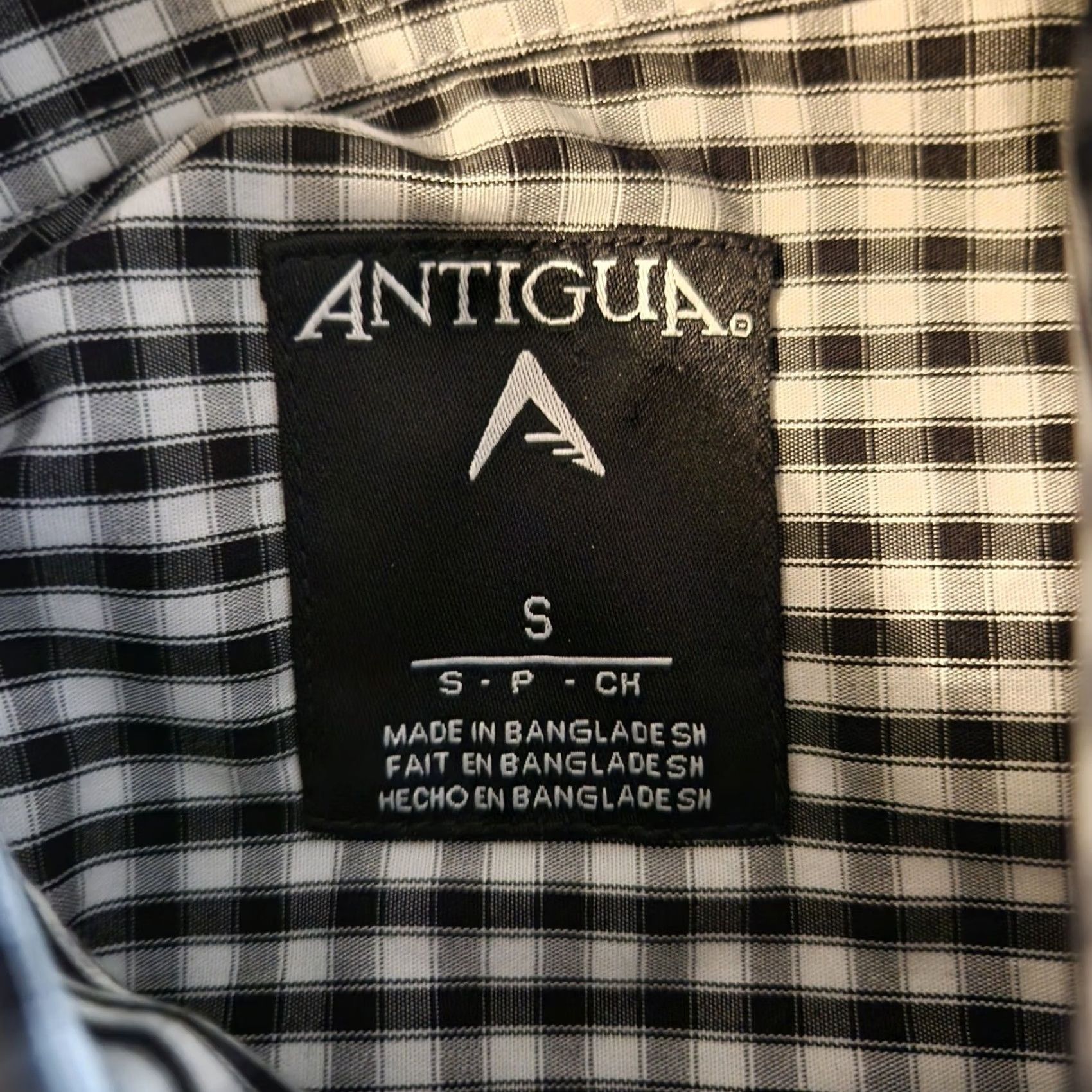 NASCAR VINTAGE Jeff Gordon #24 Antigua Button Shirt Plaid Men's Small Nascar Racing Sign Mens Size US S / EU 44-46 / 1 - 6 Thumbnail