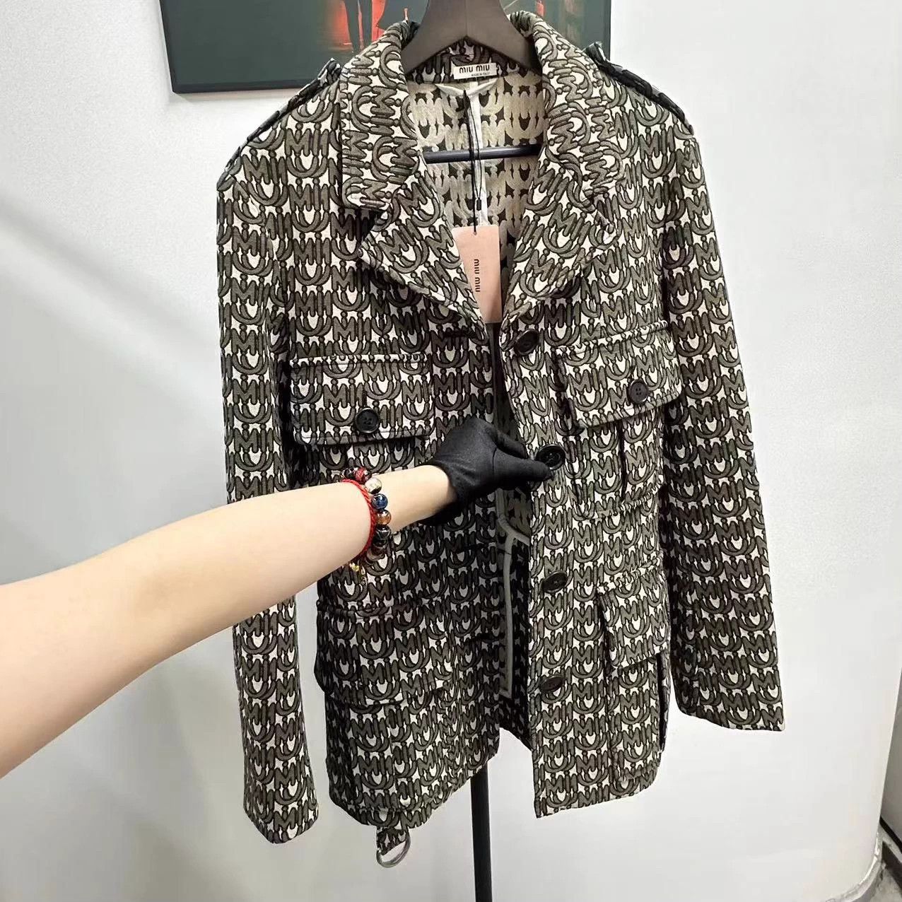 Miu Miu Miu Miu women's trench coat 38 Size XS / US 0-2 / IT 36-38 - 1 Thumbnail