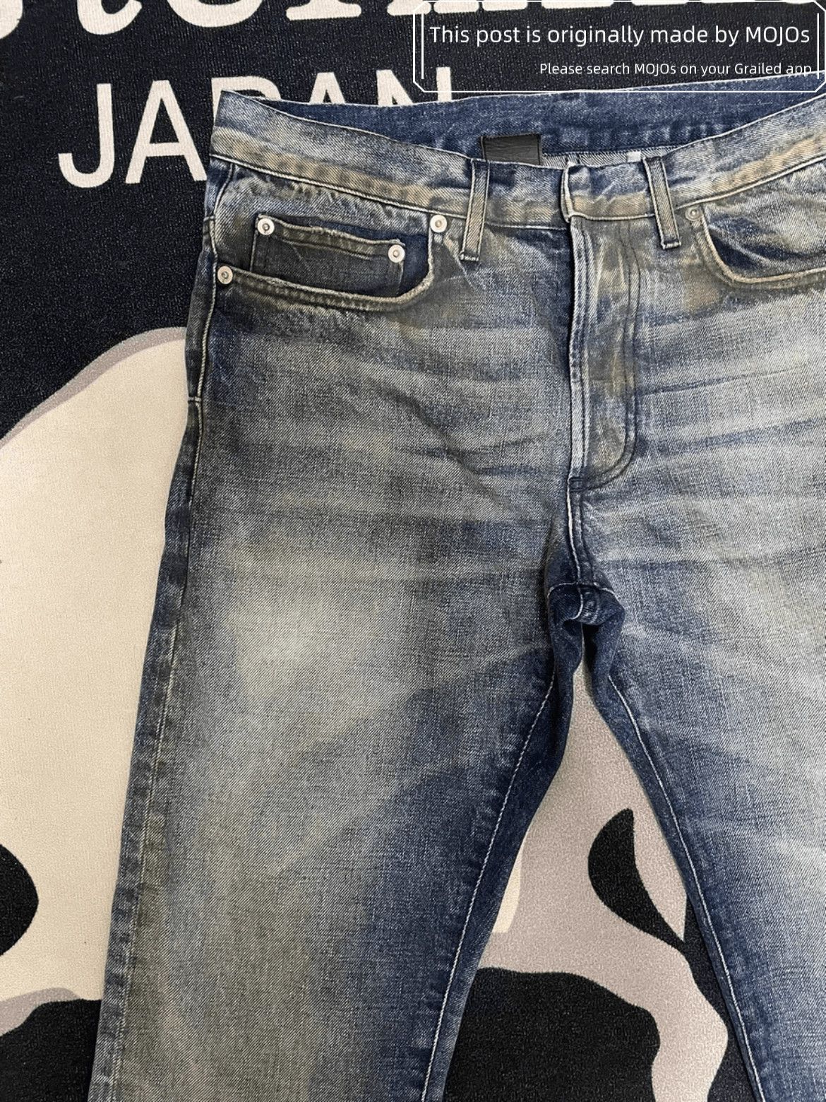 Dior Dior Homme Oil Dirt Washed Denim Size US 31 - 2 Thumbnail