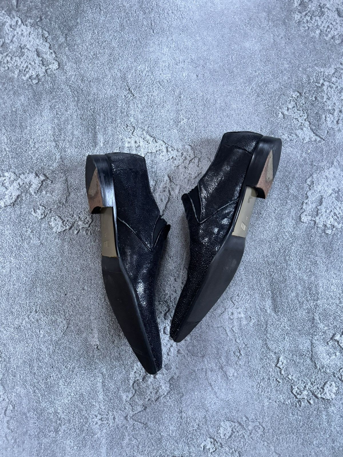 Zilli Zilli leather stingray skin shoes casual luxury Size US 8.5 / EU 41-42 - 8 Thumbnail