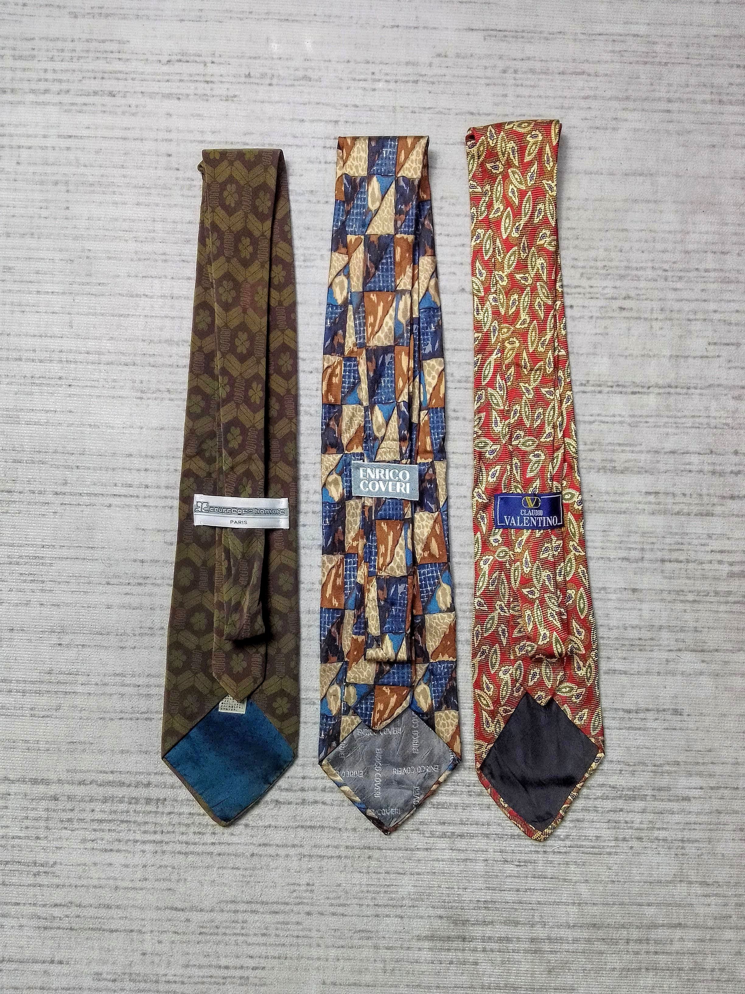 Other Pack of 3 silk ties designer lot Size ONE SIZE - 1 Thumbnail