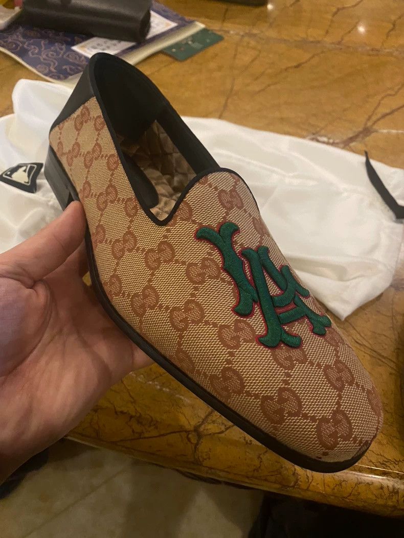 Gucci Gucci Classic old flower loafers shoes 2501-Nextarrow Size US 7 / EU 40 - 3 Thumbnail