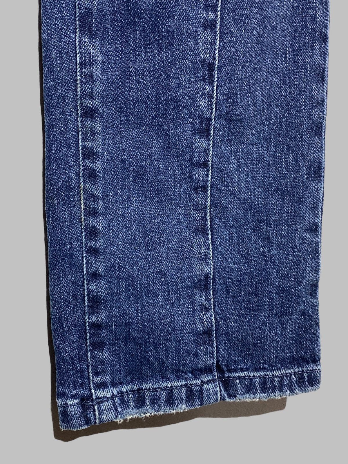 Pierre Balmain 🔥 PIERRE BALMAIN MOTO BIKER DENIM Y2K RARE DISTRESSED JEANS Size US 34 / EU 50 - 12 Thumbnail