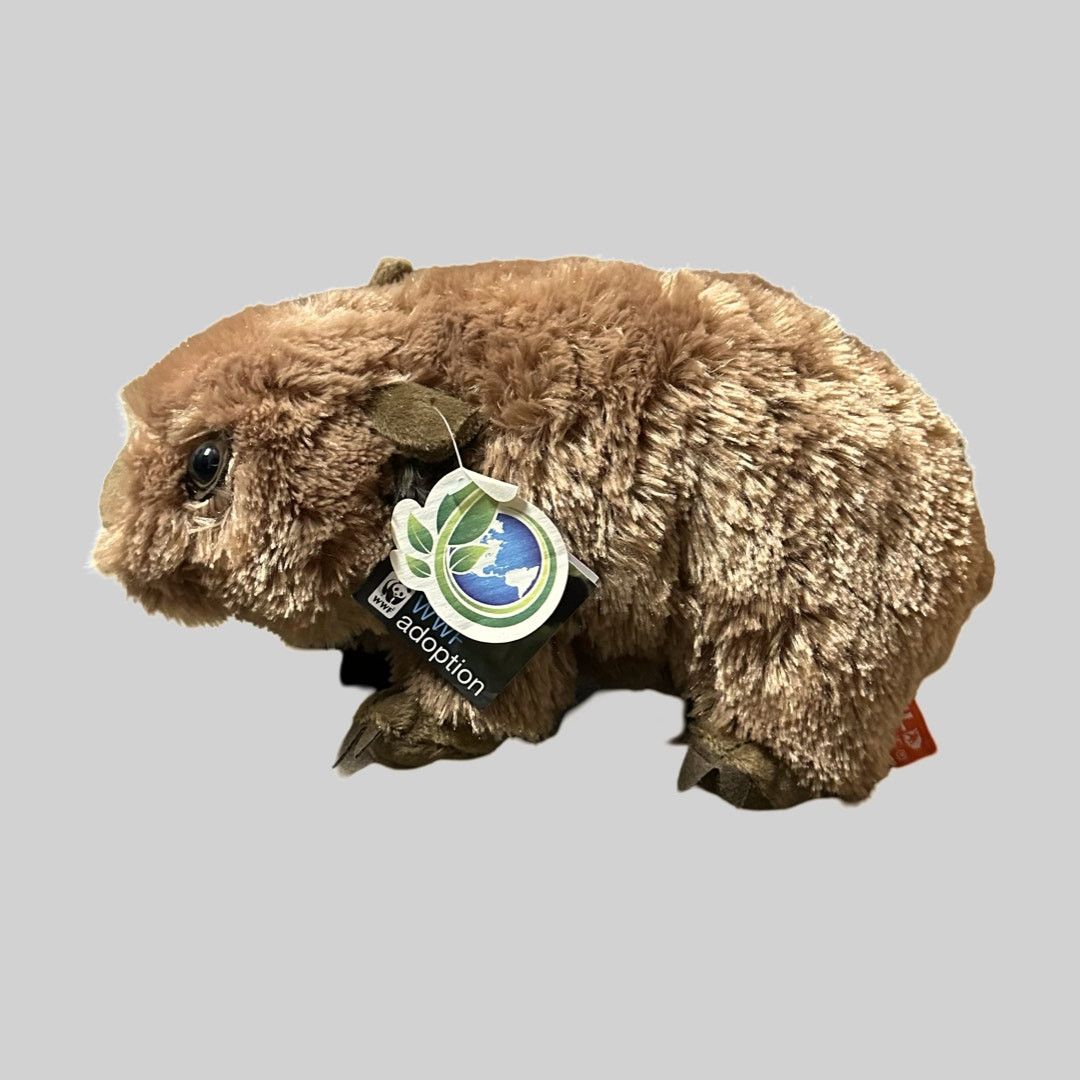 WWF WWF Adoption Plush Stuffed Animal Brown NWT 2018 Size ONE SIZE - 3 Thumbnail