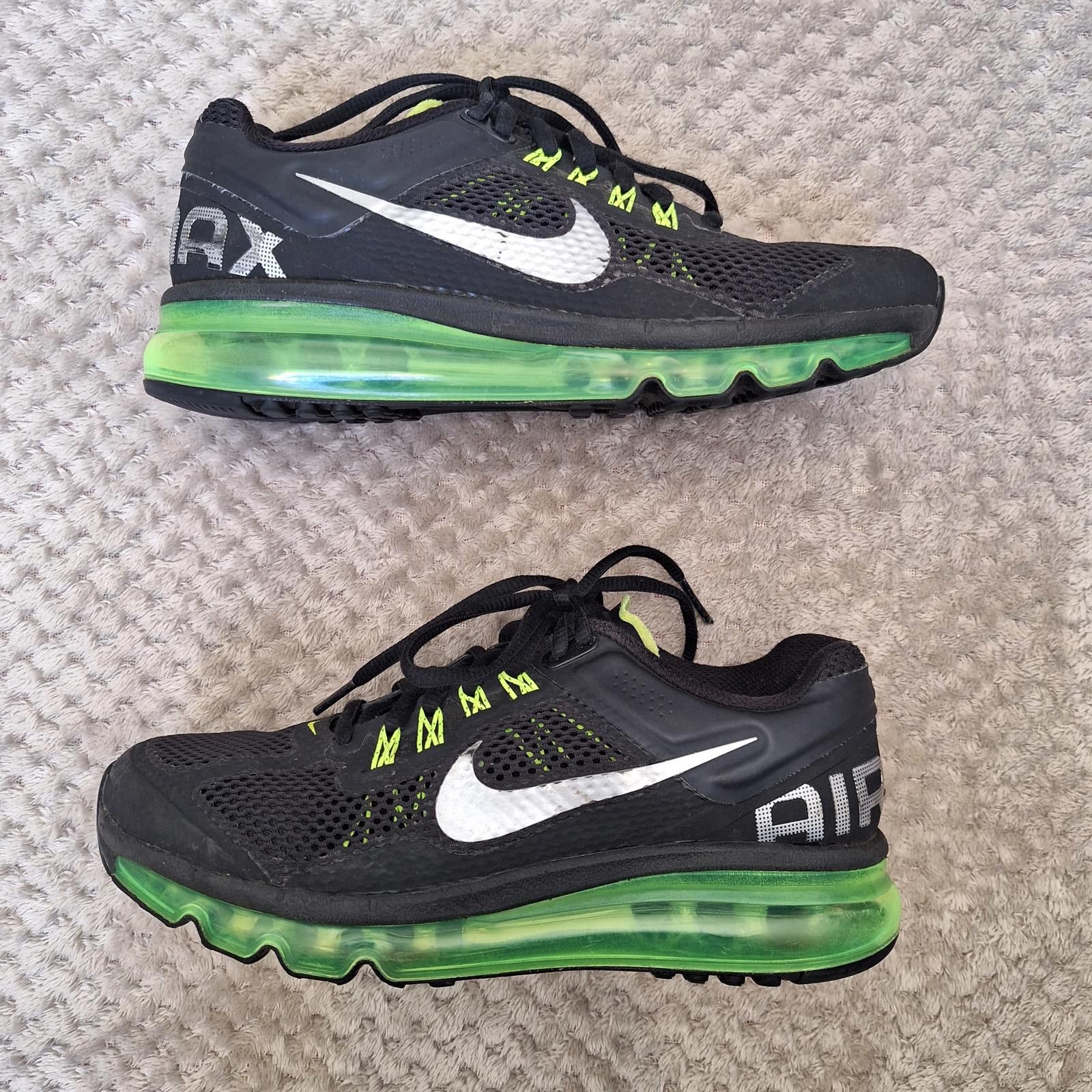 Nike NIKE Air Max 2013 GS 'Black Volt' Sneaker size 5Y, Wom7 Men5 Size US 5 / EU 37 - 1 Thumbnail