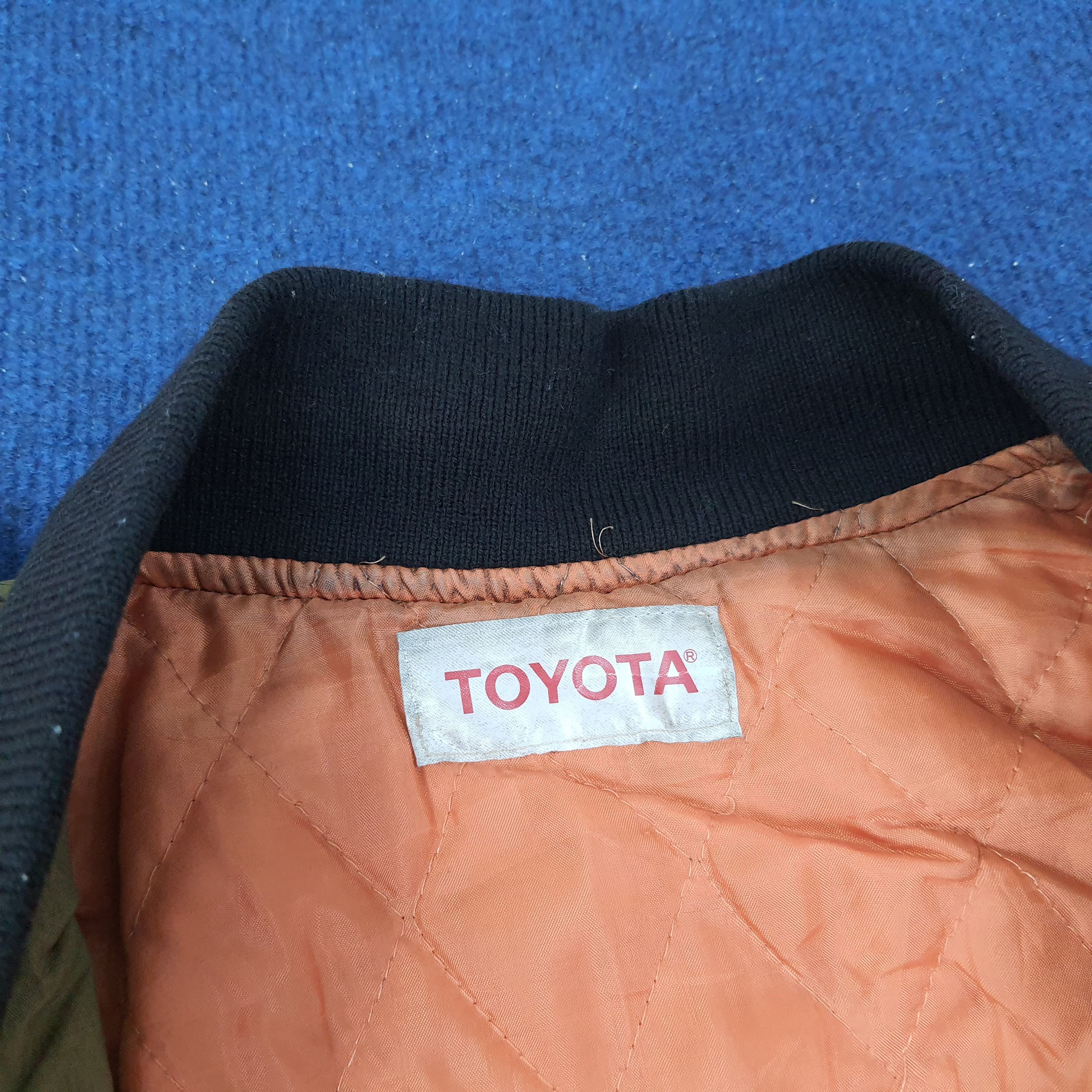 Japanese Brand × Vintage Vintage TRD Toyota Motorsports Racing Bomber Jacket C231N16 Size US L / EU 52-54 / 3 - 5 Thumbnail