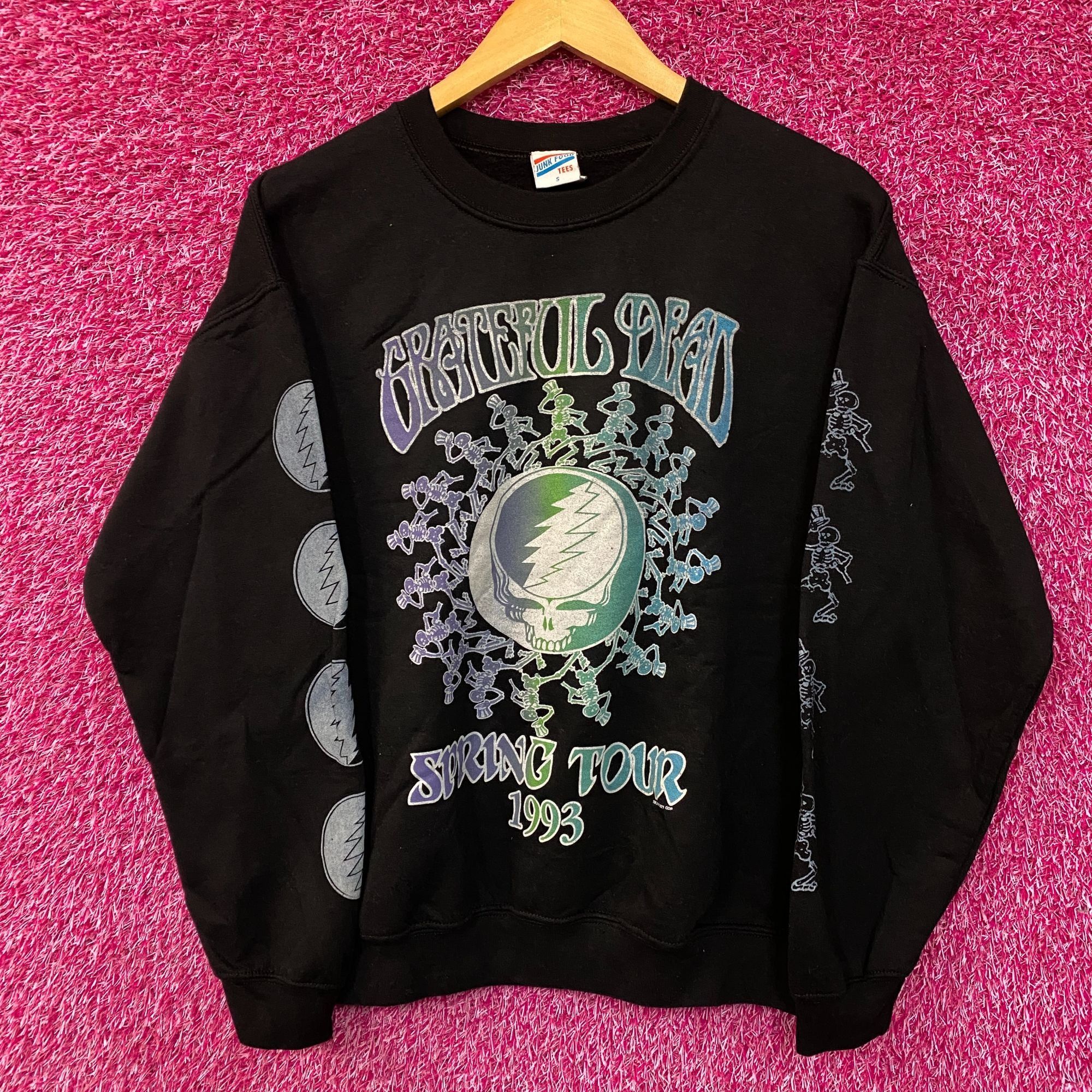 Junk Food Grateful Dead Spring Tour Psychadelic Rock Crewneck sweater Size US S / EU 44-46 / 1 - 1 Thumbnail