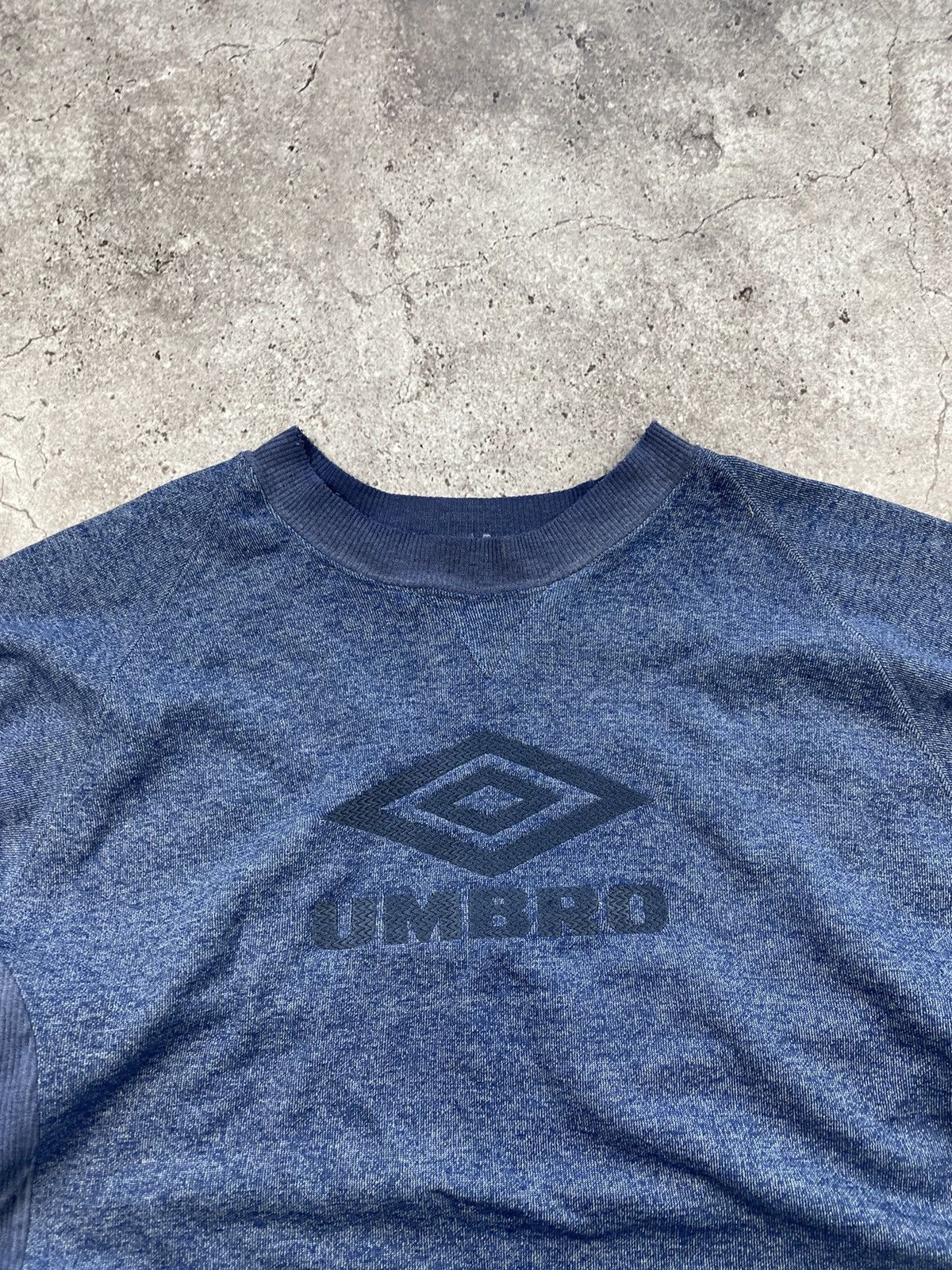 Umbro × Vintage VINTAGE UMBRO DISTRESSED BAGGY BOXY Y2K OVERSIZED SWEATSHIRT Size US L / EU 52-54 / 3 - 2 Thumbnail