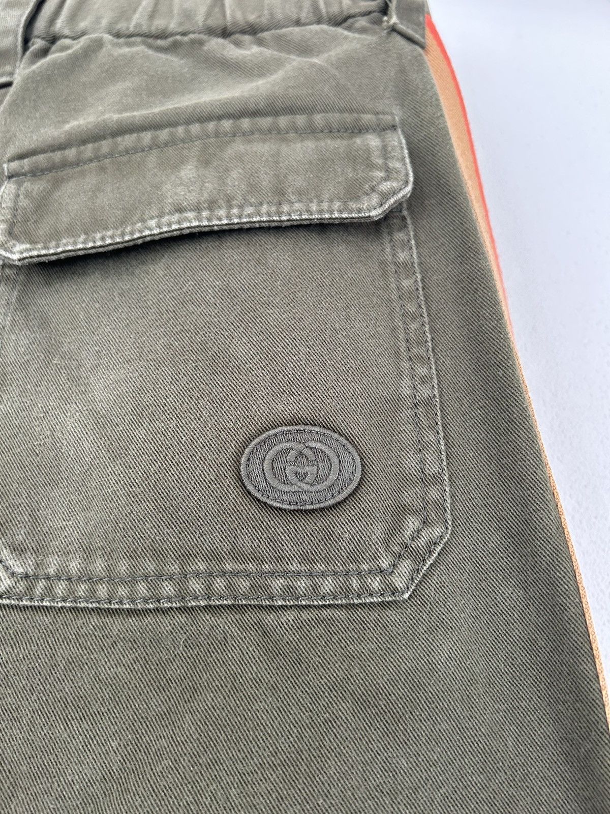 Gucci Side Stripe Pants with GG Logo Patch Size US 30 / EU 46 - 11 Thumbnail