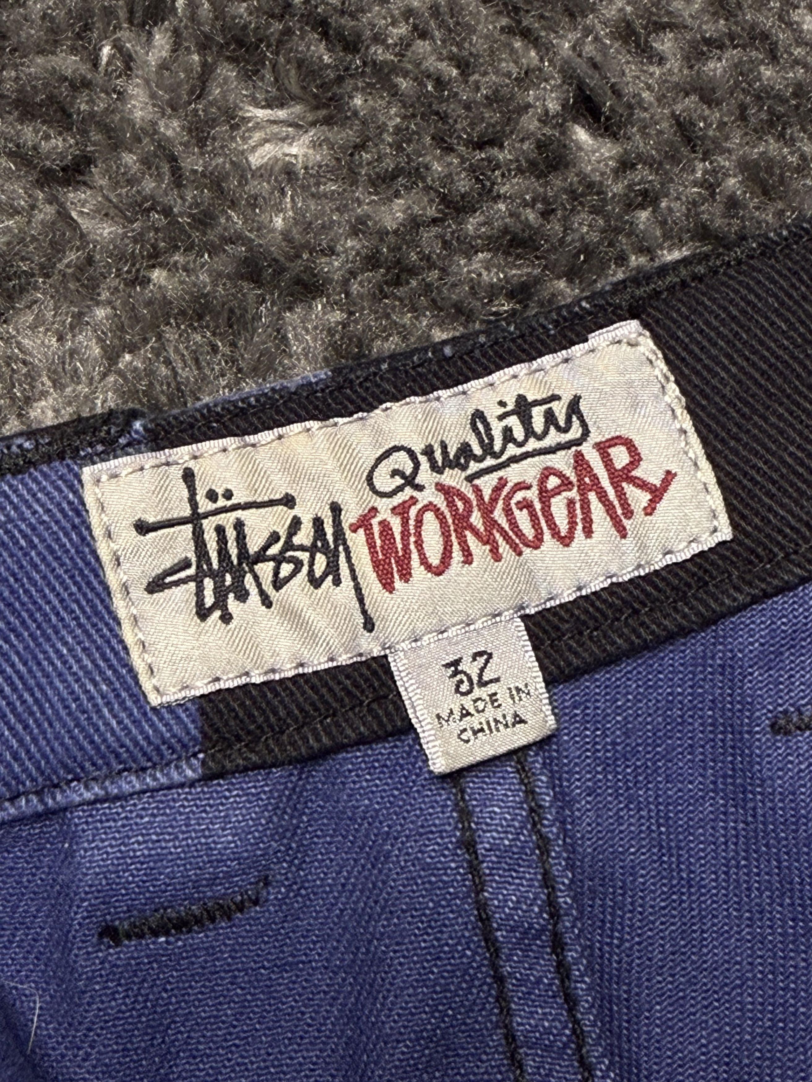 Stussy Stussy Big Ol' Check Work Pants. SS22 (Navy) Size US 32 / EU 48 - 6 Thumbnail