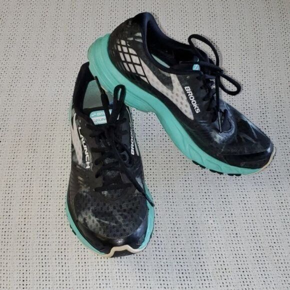 Brooks Brooks Launch Sz. 9 Green/Black Running Athletic Sneakers Size US 9 / IT 39 - 2 Thumbnail