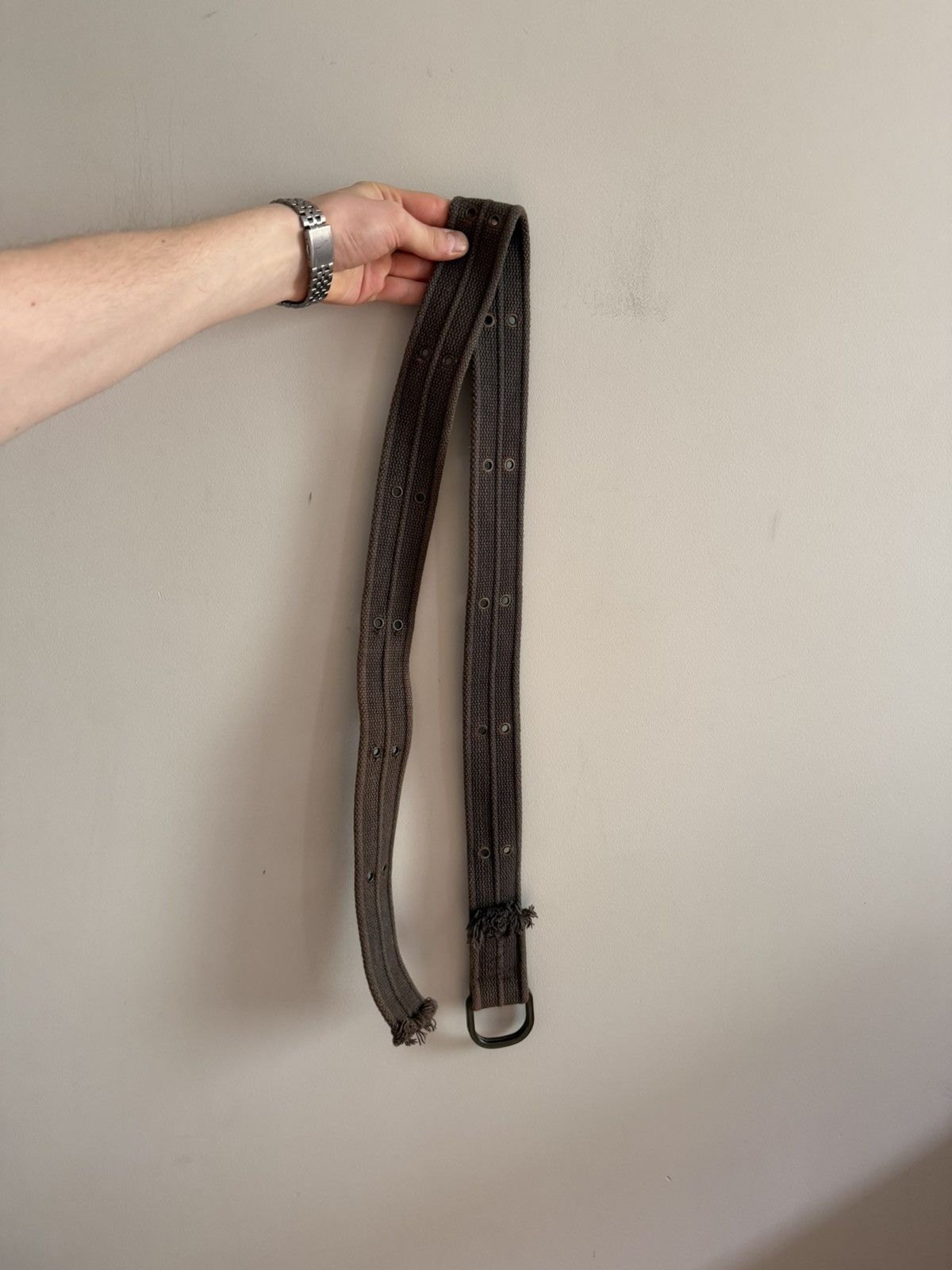 Vintage Vintage Canvas Grommet Belt Size ONE SIZE - 4 Thumbnail