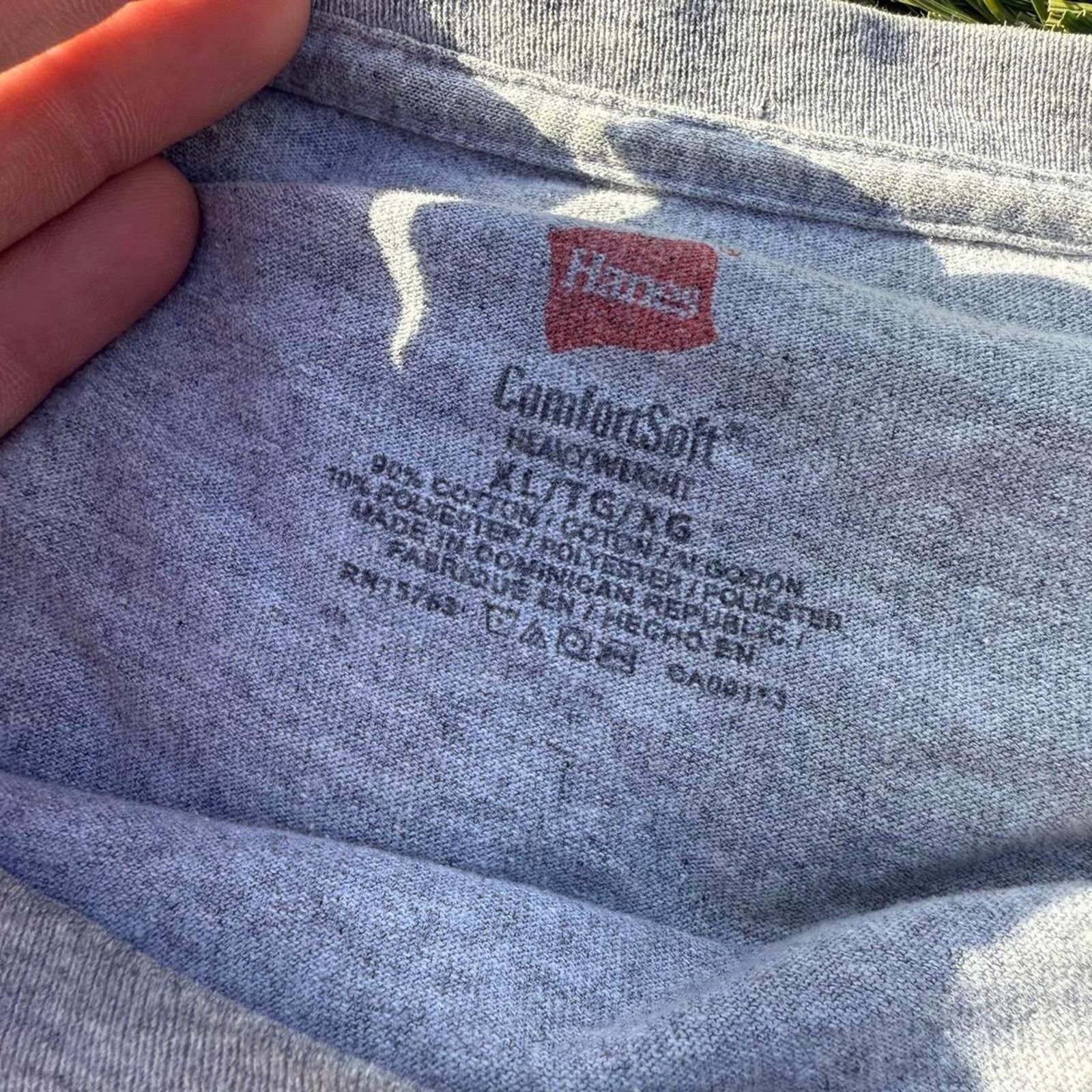 Hanes Vintage Tee Shirt Grey Maui Hawaii Hang Loose Shaka Size XL Size US XL / EU 56 / 4 - 3 Thumbnail