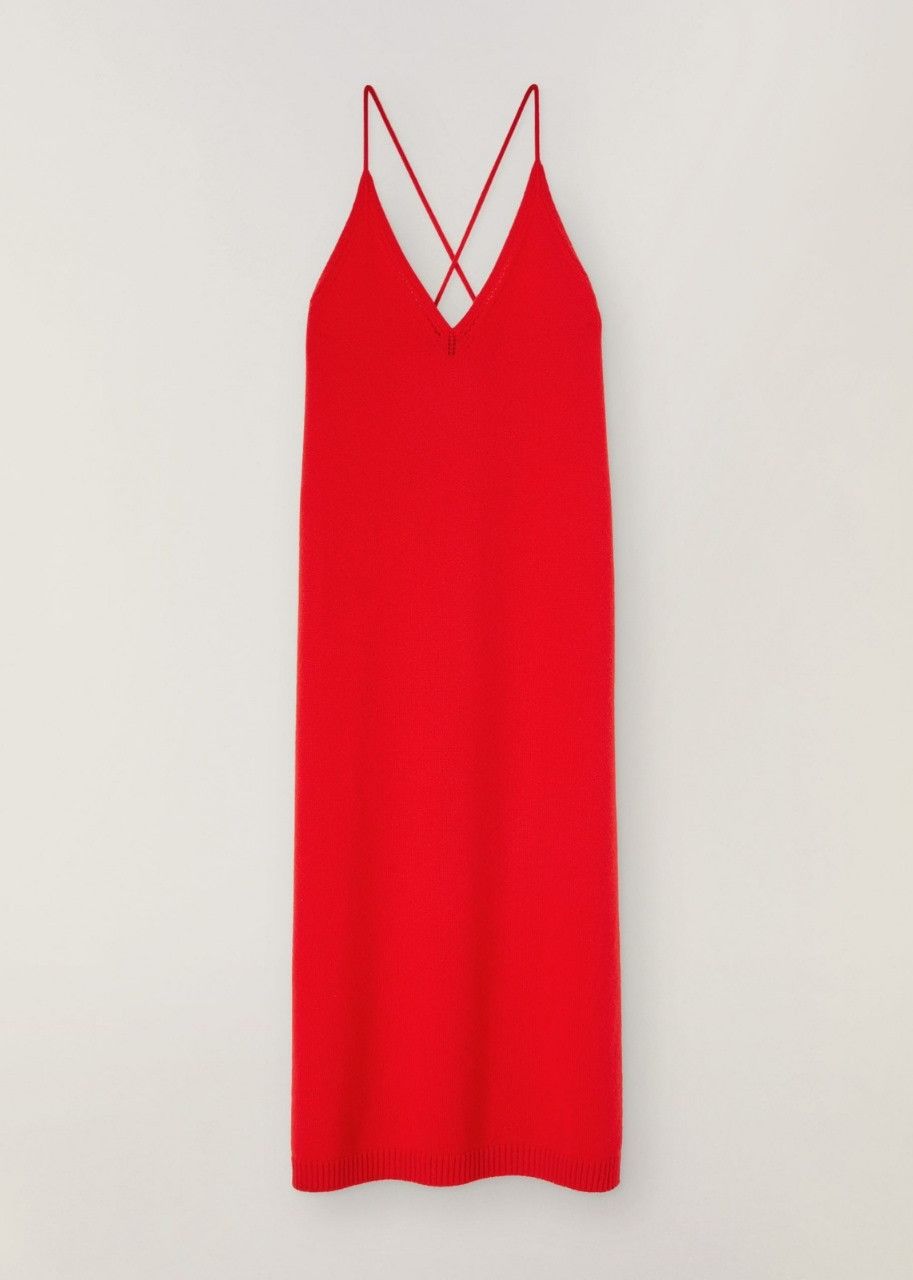 Loro Piana o1srvl11e0524 Dress in Red Size M / US 6-8 / IT 42-44 - 1 Thumbnail