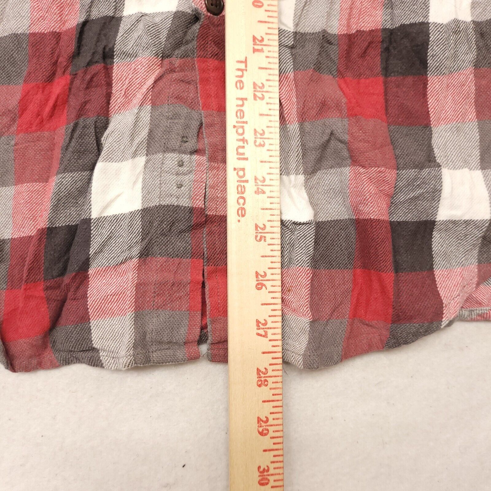 Croft & Barrow Croft & Barrow Gingham Flannel Button Up Shirt Mens Size S Size US S / EU 44-46 / 1 - 8 Thumbnail