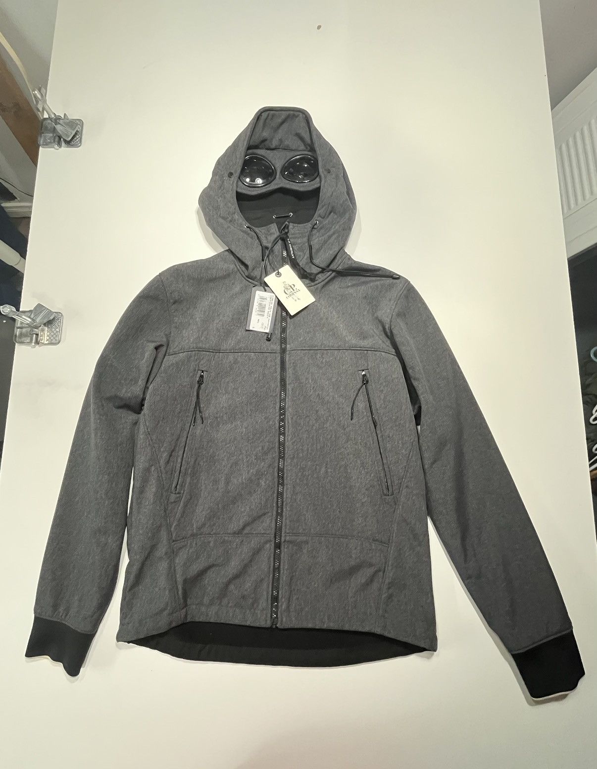 Cp company soft shell grey best sale