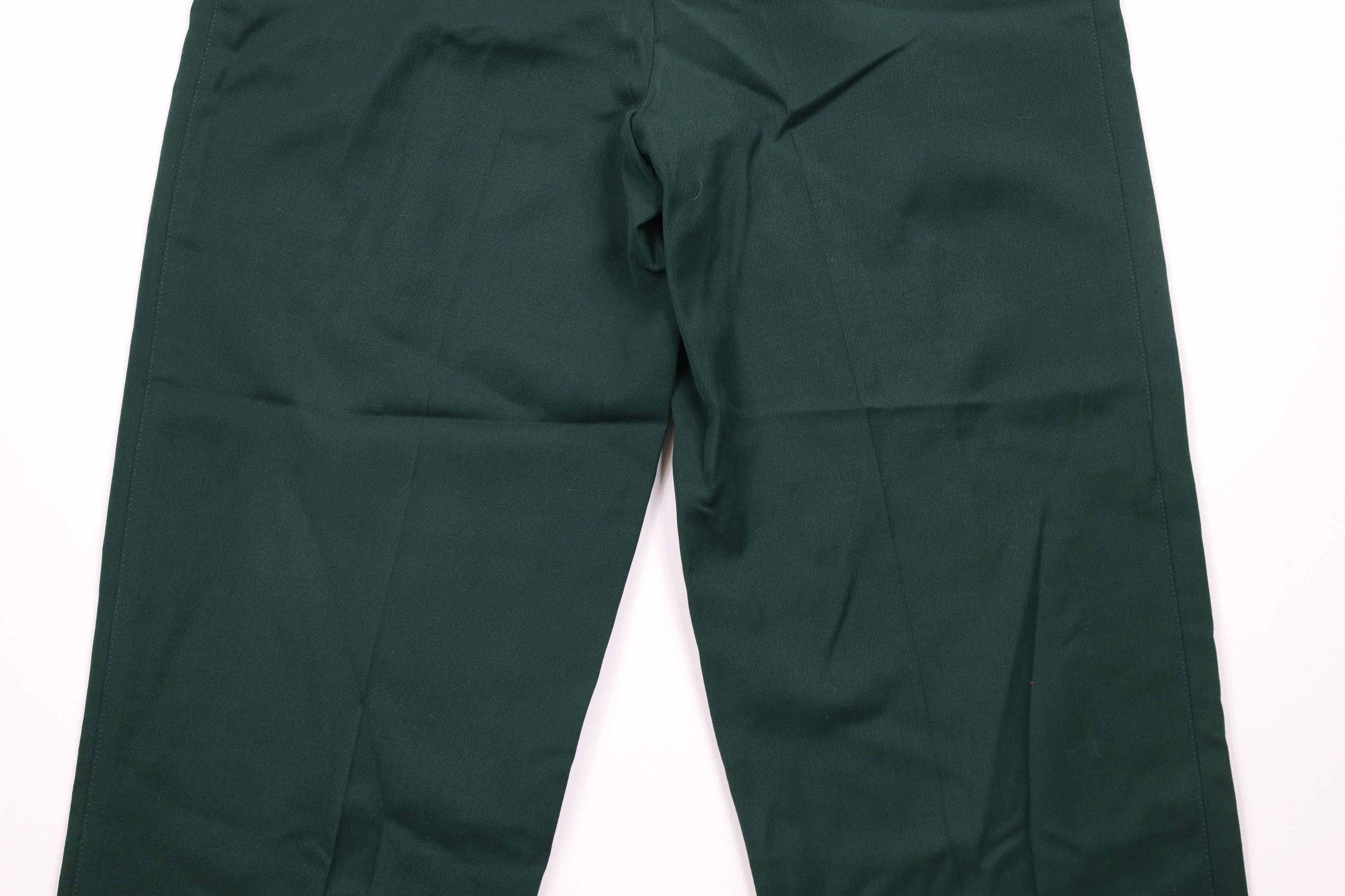 Escada × Vintage Vintage 70s 80s Escada Tapered Leg Chino Pants Green Size 42" / US 20 - 9 Thumbnail