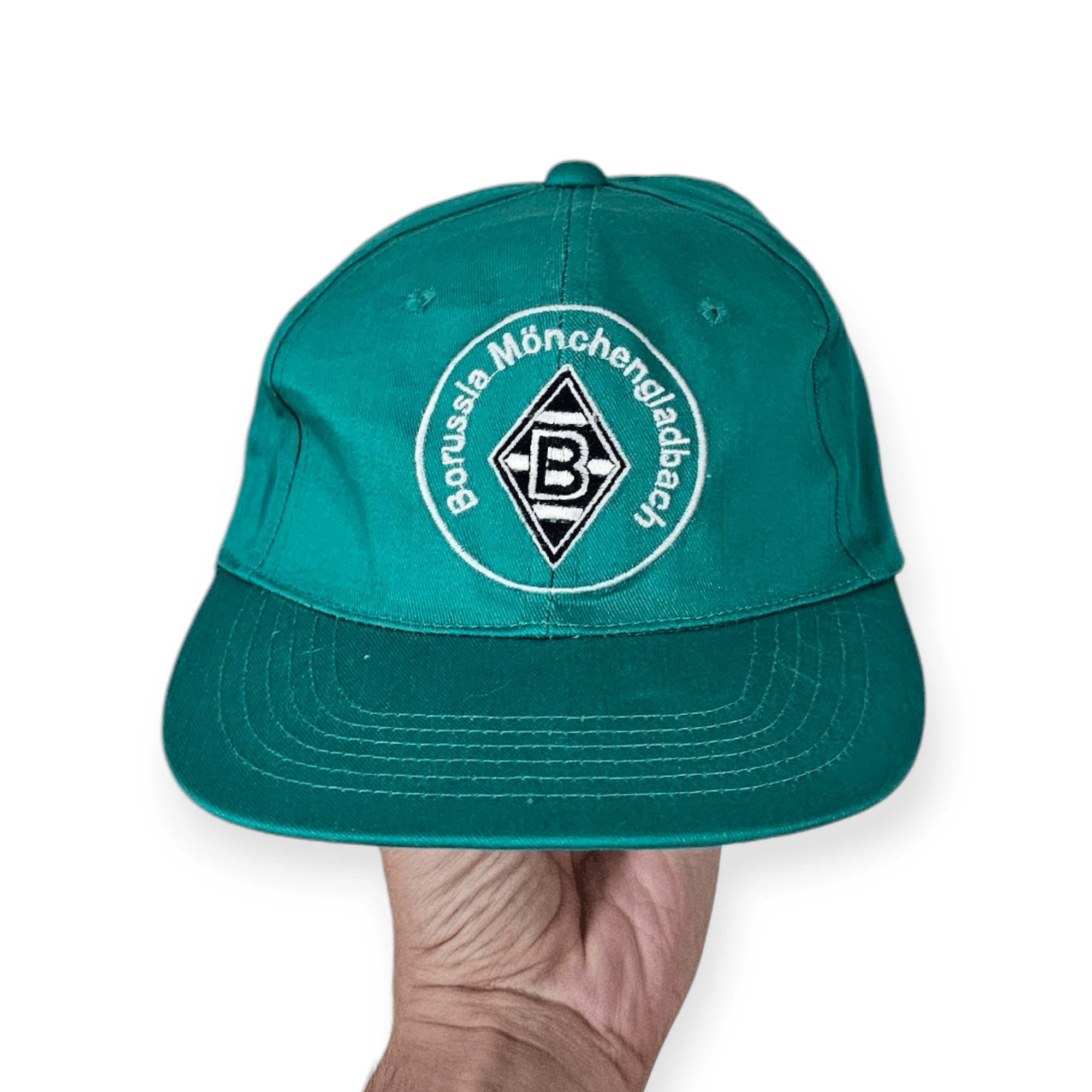 Vintage Borussia Mönchengladbach 90's Big Logo Hat Size ONE SIZE - 1 Thumbnail