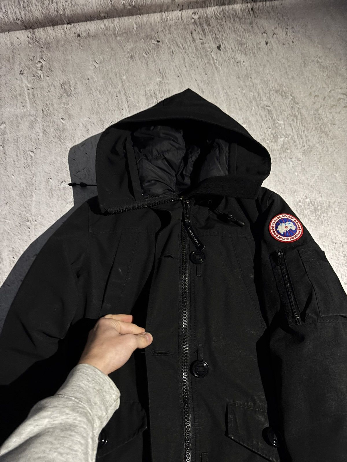 Canada Goose Arctic Parka Canada Goose Montebello Black Fur Gorpcore Size US M / EU 48-50 / 2 - 6 Thumbnail