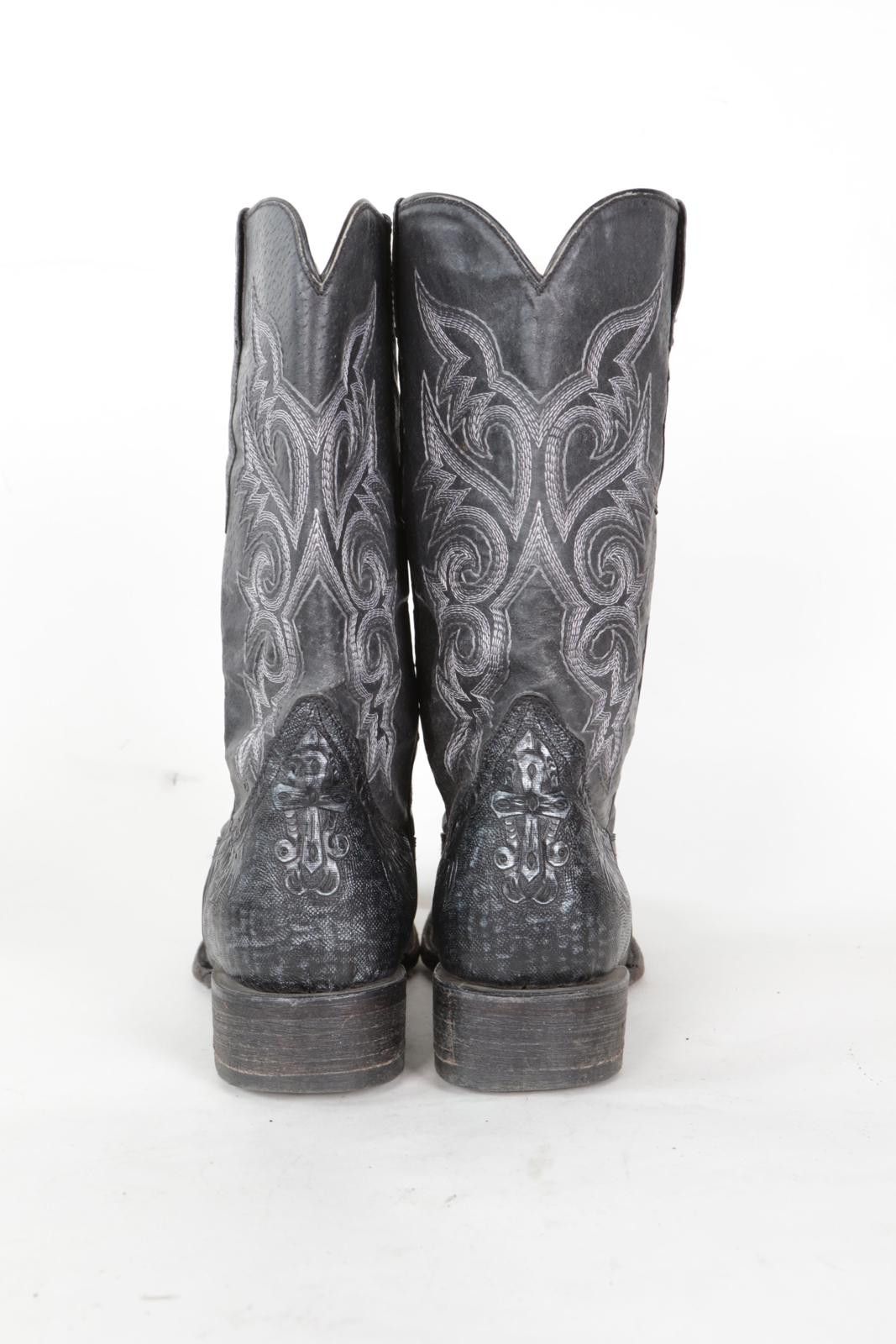 Theory 90's Western Artisan Cowboy Boot Size US 10.5 / IT 40.5 - 3 Thumbnail