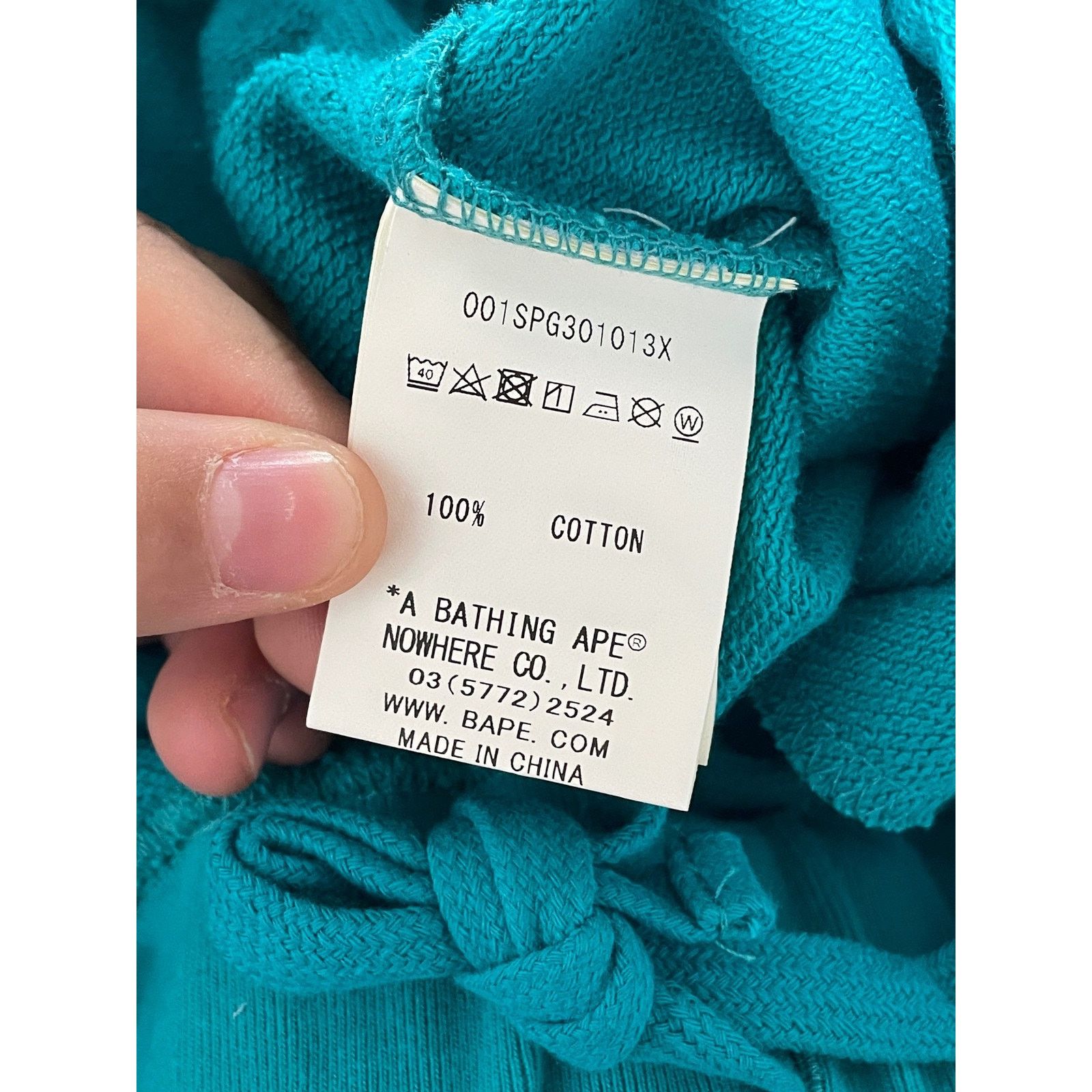 Bape BAPE SHARK TEAL SWEATSHORT SIZE LARGE NEW Size US 32 / EU 48 - 7 Thumbnail