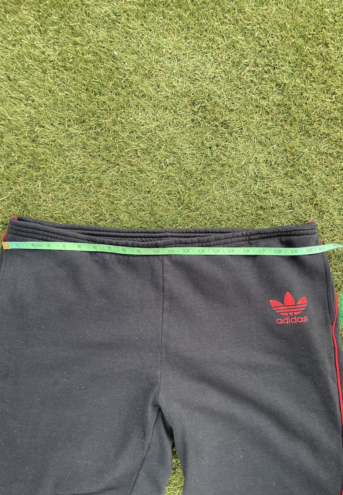 Adidas Vintage Adidas Pants Mens XL Black Drawstring Sweat Fleece Size US 30 / EU 46 - 5 Thumbnail