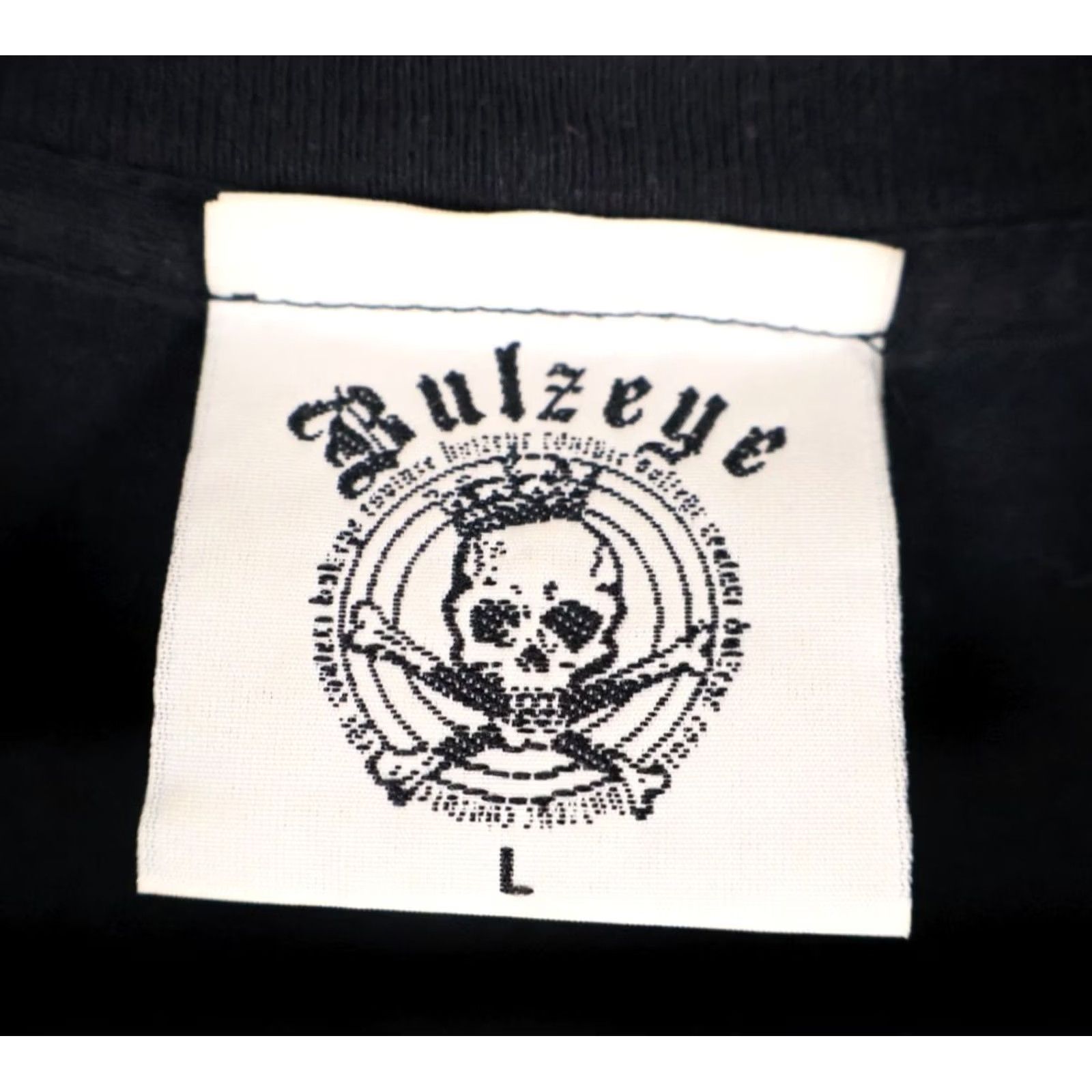 Vintage VINTAGE Bulzeye T-Shirt Men's Medium Black Gold Saint Sinner Skull Beaded Y2K Size US M / EU 48-50 / 2 - 3 Thumbnail