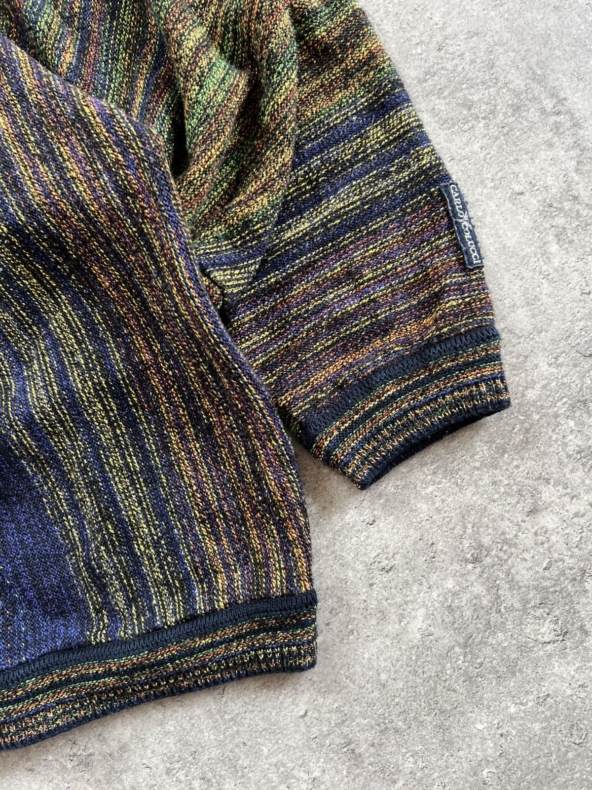 Carlo Colucci Carlo Colucci Coogi Style Sweater 90s Biggie Knit Vintage Size US XL / EU 56 / 4 - 3 Thumbnail