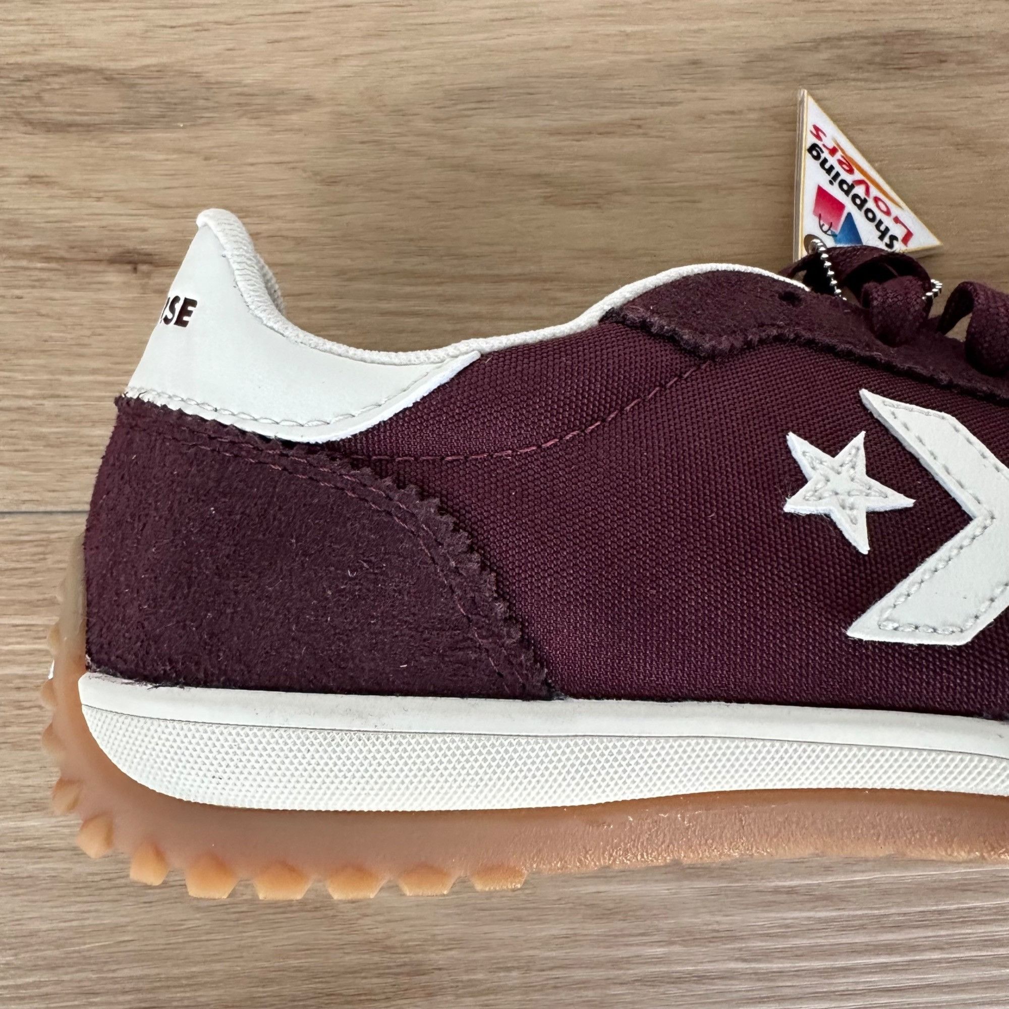 Converse Run Star Trainer Ox Men Casual Shoes 5.5 Suede Burg  display picture 2