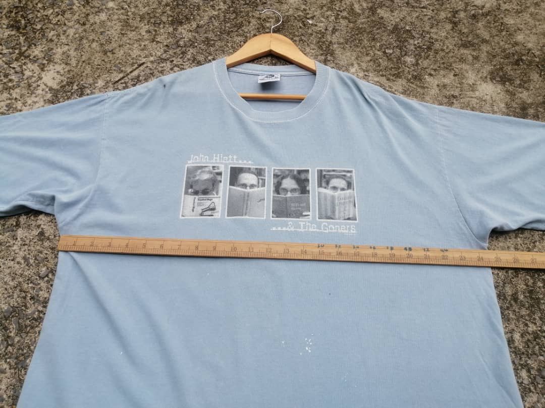 Anvil × Band Tees × Vintage Vintage John Hiatt & The Goners 2003 Tour Tee Size US L / EU 52-54 / 3 - 3 Thumbnail