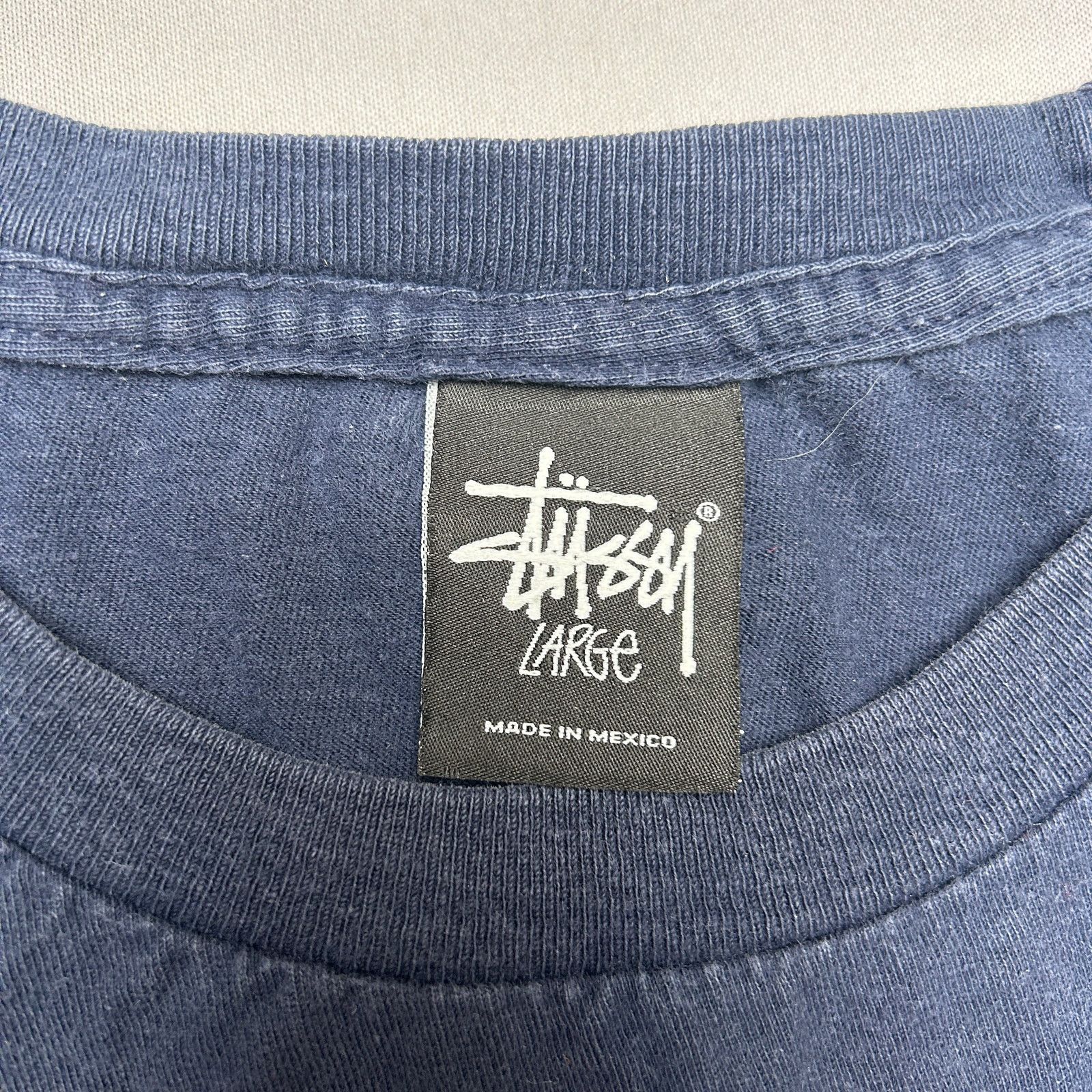 Stussy Stussy Big S Tee Men's Large Short Sleeve Skater Streetwear Size US L / EU 52-54 / 3 - 4 Thumbnail