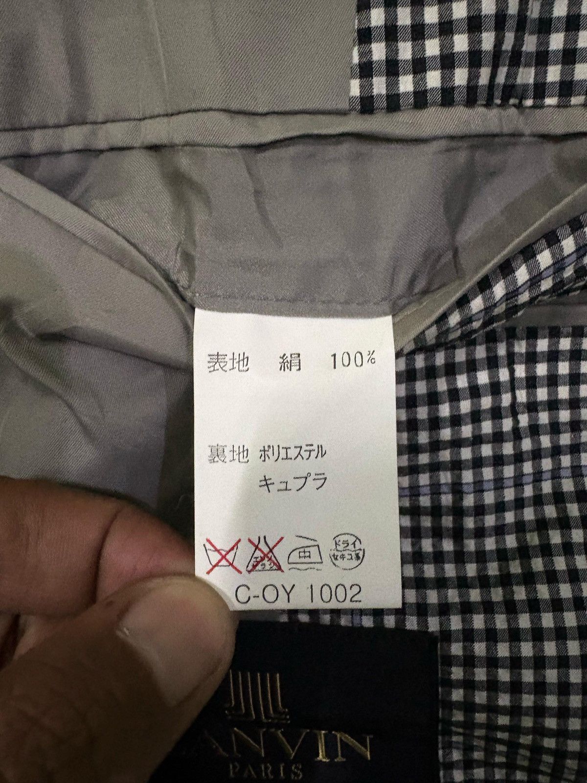 Lanvin Lanvin Coat Jacket Design Size 48R - 14 Thumbnail