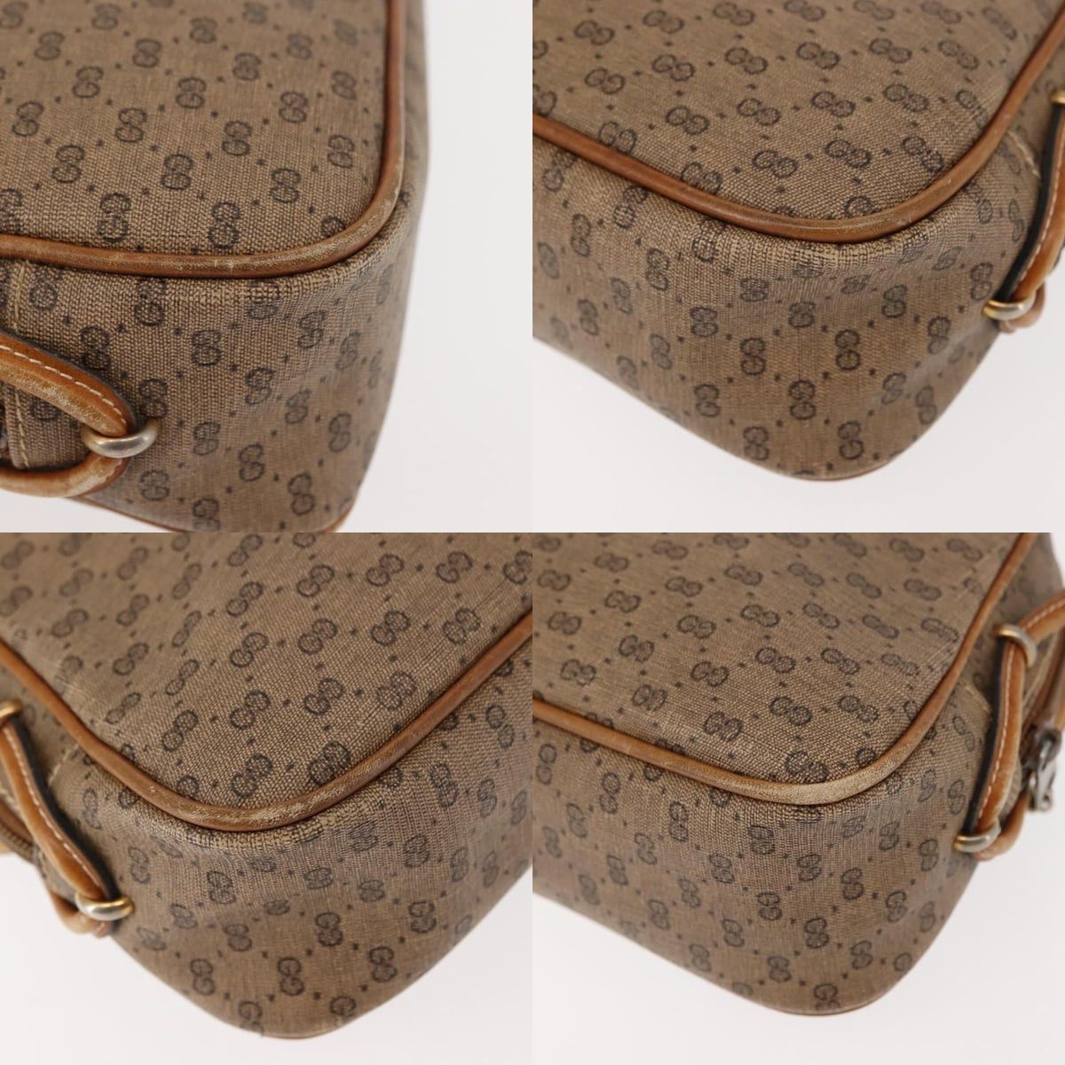 Gucci GUCCI Micro GG Supreme Shoulder Bag Pvc Beige Gold Size ONE SIZE - 10 Thumbnail