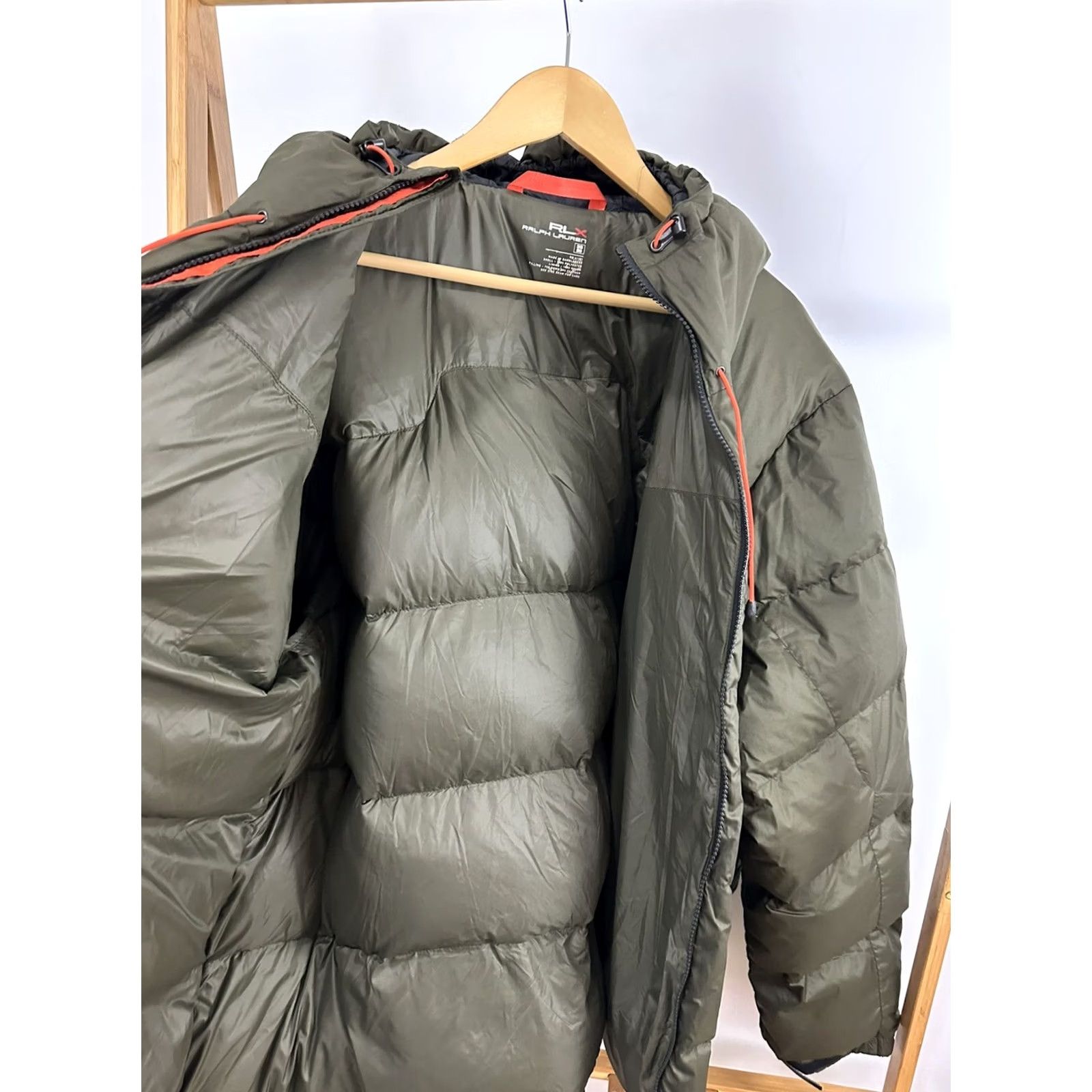 RLX Ralph Lauren Ralph Lauren RLX Green Hooded Jacket 3XB Down Water Repellent Puffer Jacket Mens Size US XXL / EU 58 / 5 - 7 Thumbnail