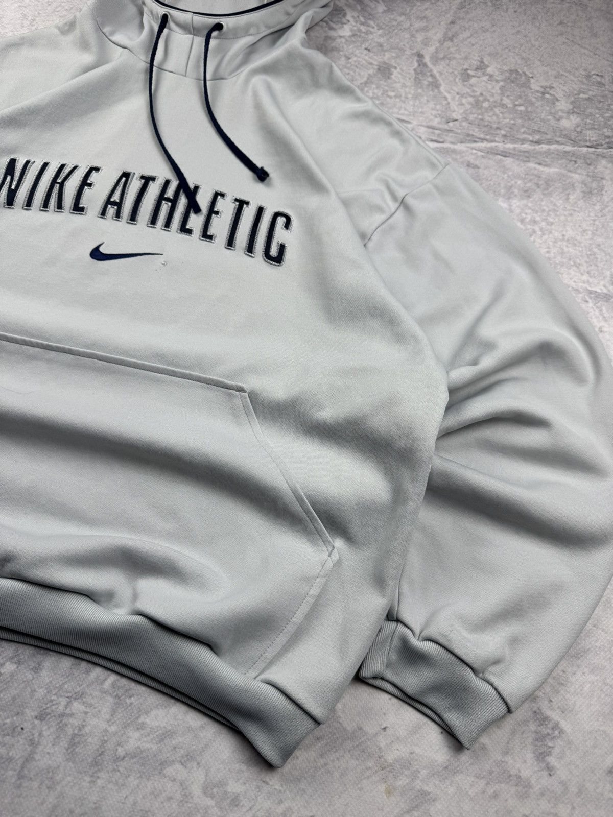 Nike × Vintage NIKE VINTAGE CENTER LOGO OVERSIZE BOXY HOODIE Size US L / EU 52-54 / 3 - 5 Thumbnail